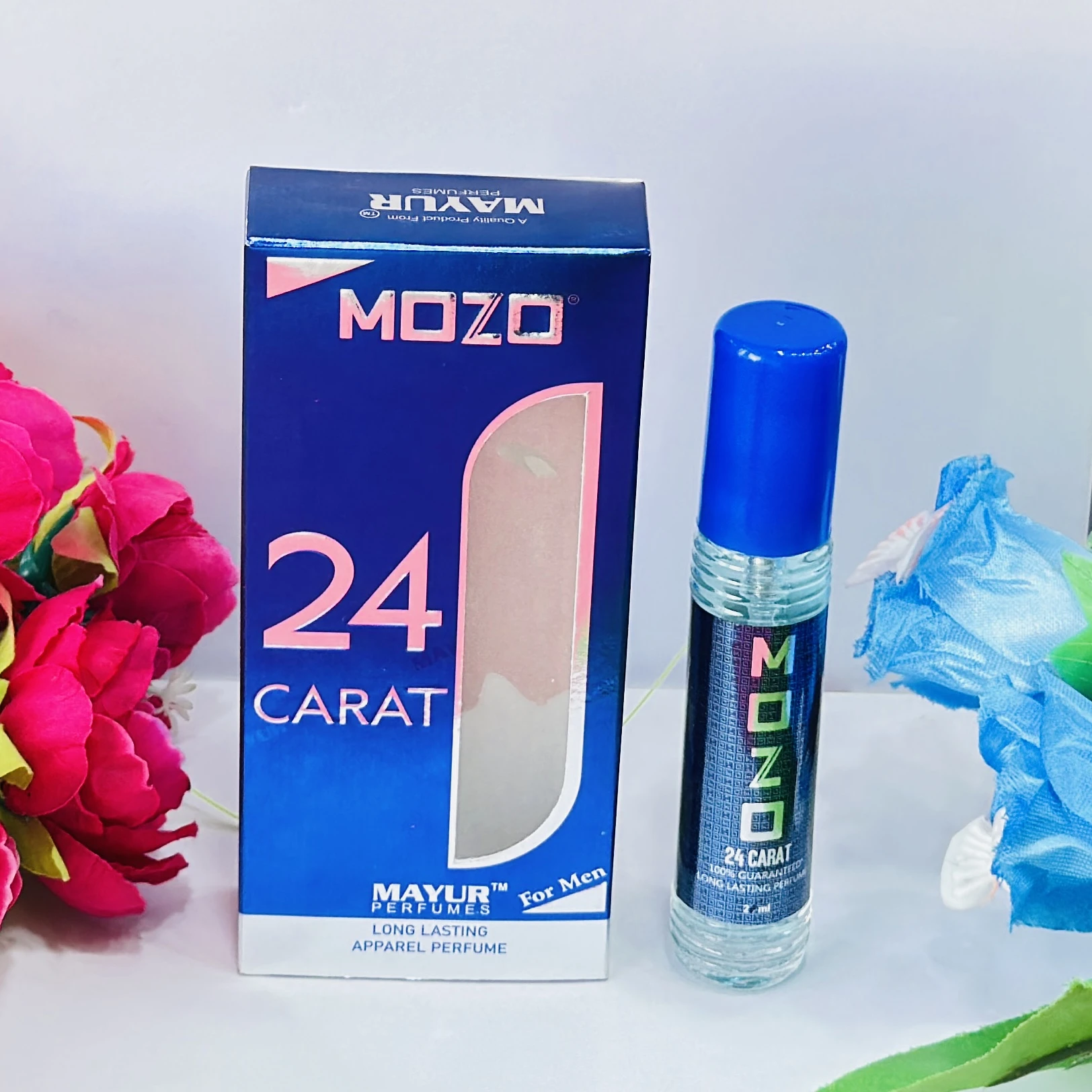 MOZO 24 Carat pocket eau de parfum by Mayur Perfumes.