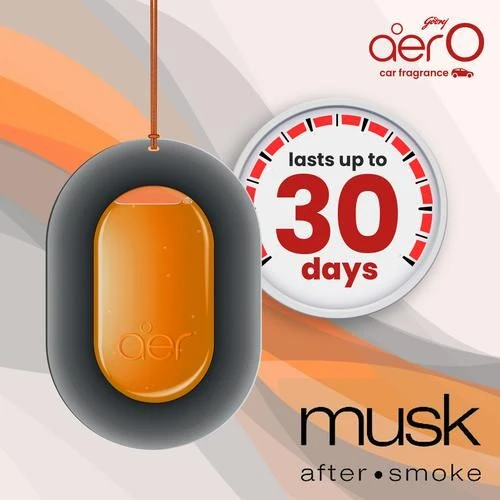 Godrej Aer Musk After Smoke Car Freshener