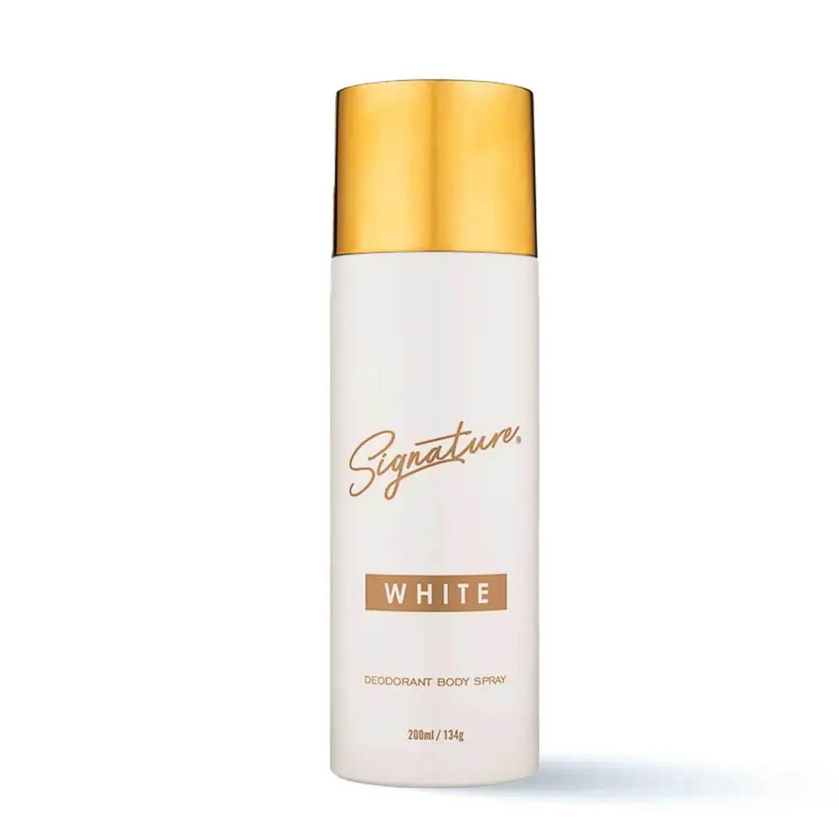 Signature White Fragrance Body Spray, a 200ml (134g) deodorant.