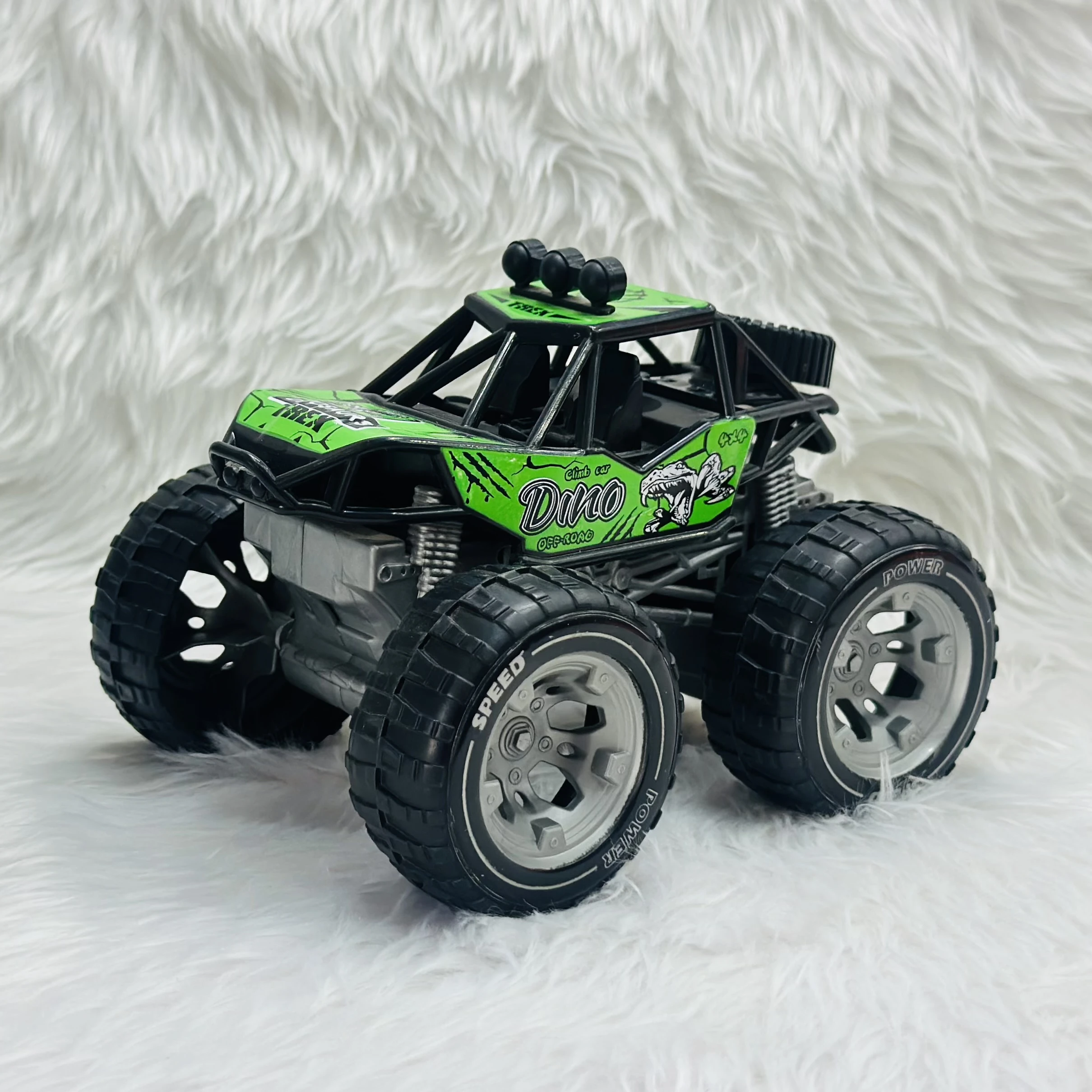Green"Dino Off-Road" toy monster truck
