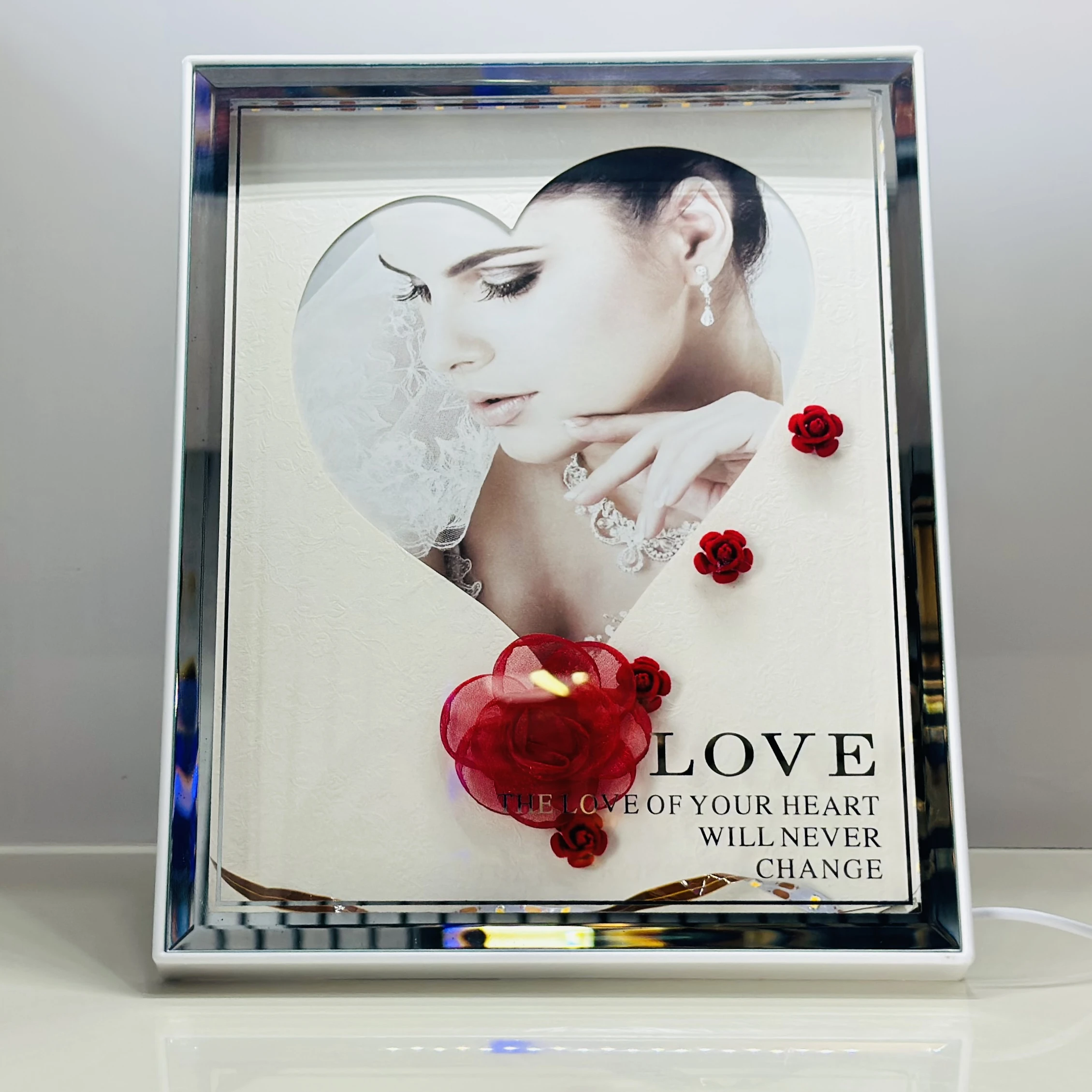 personalized LED Magic Mirror Photo Frame.(SKU- 4R4JO5)