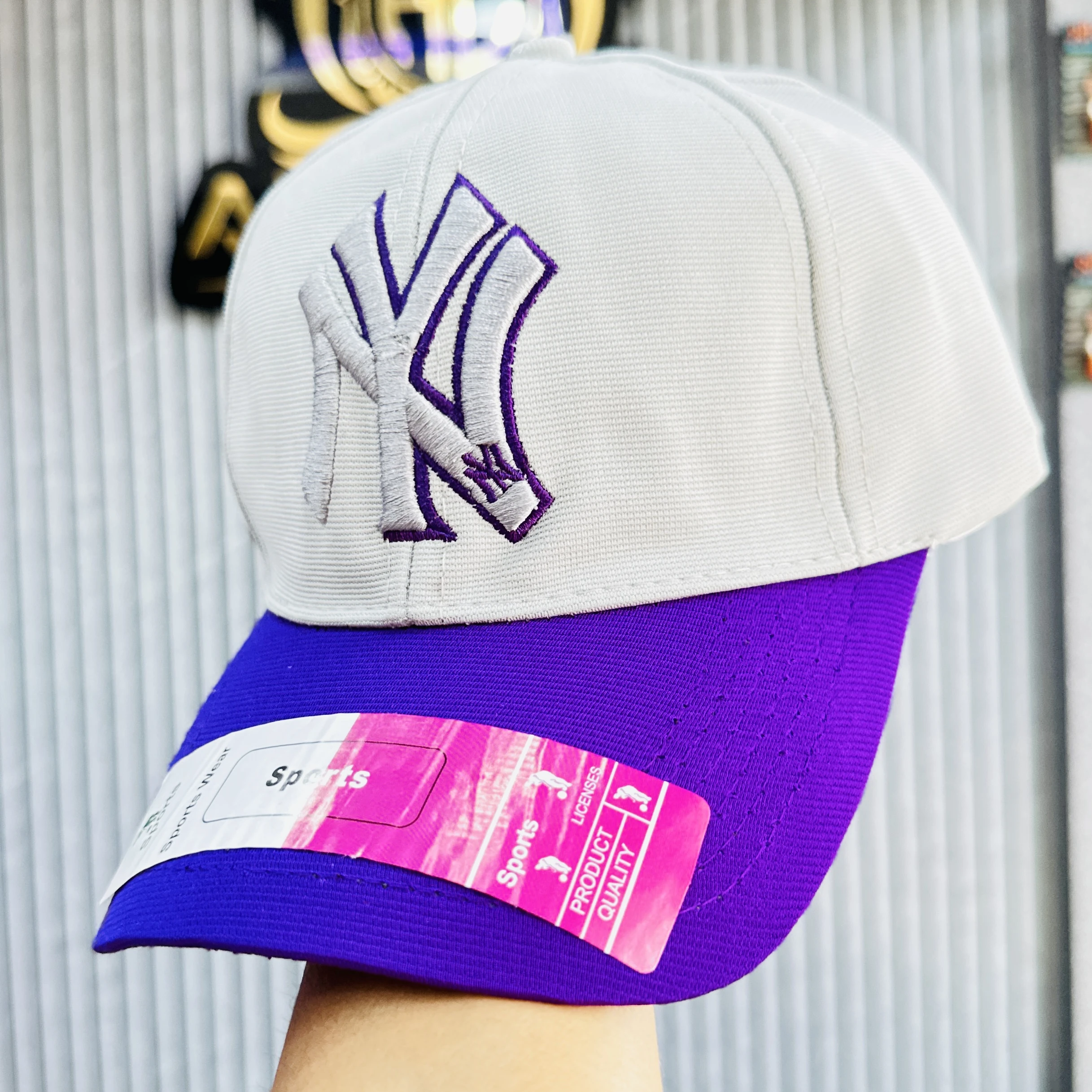 Adidas branded baseball cap