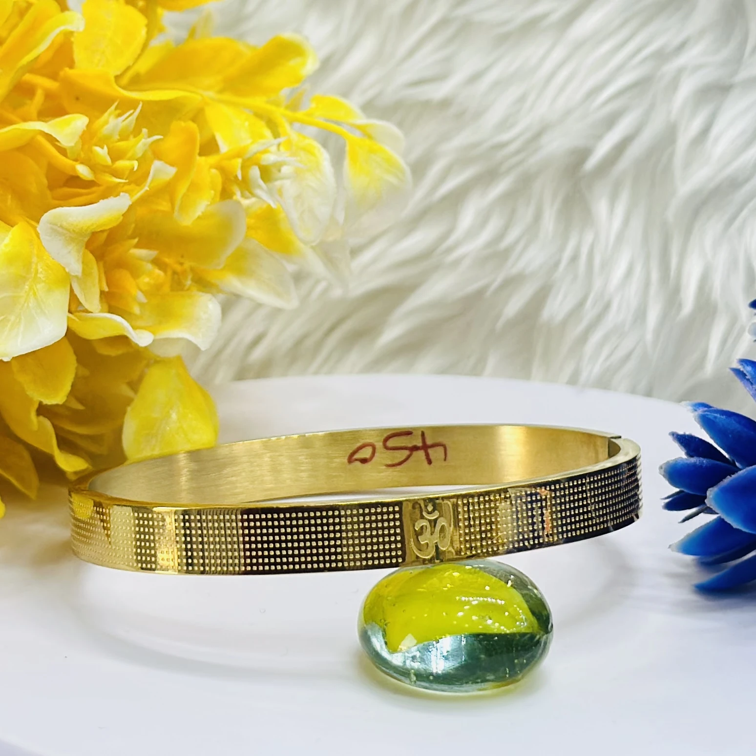 Gold plated Breslet (Kada)