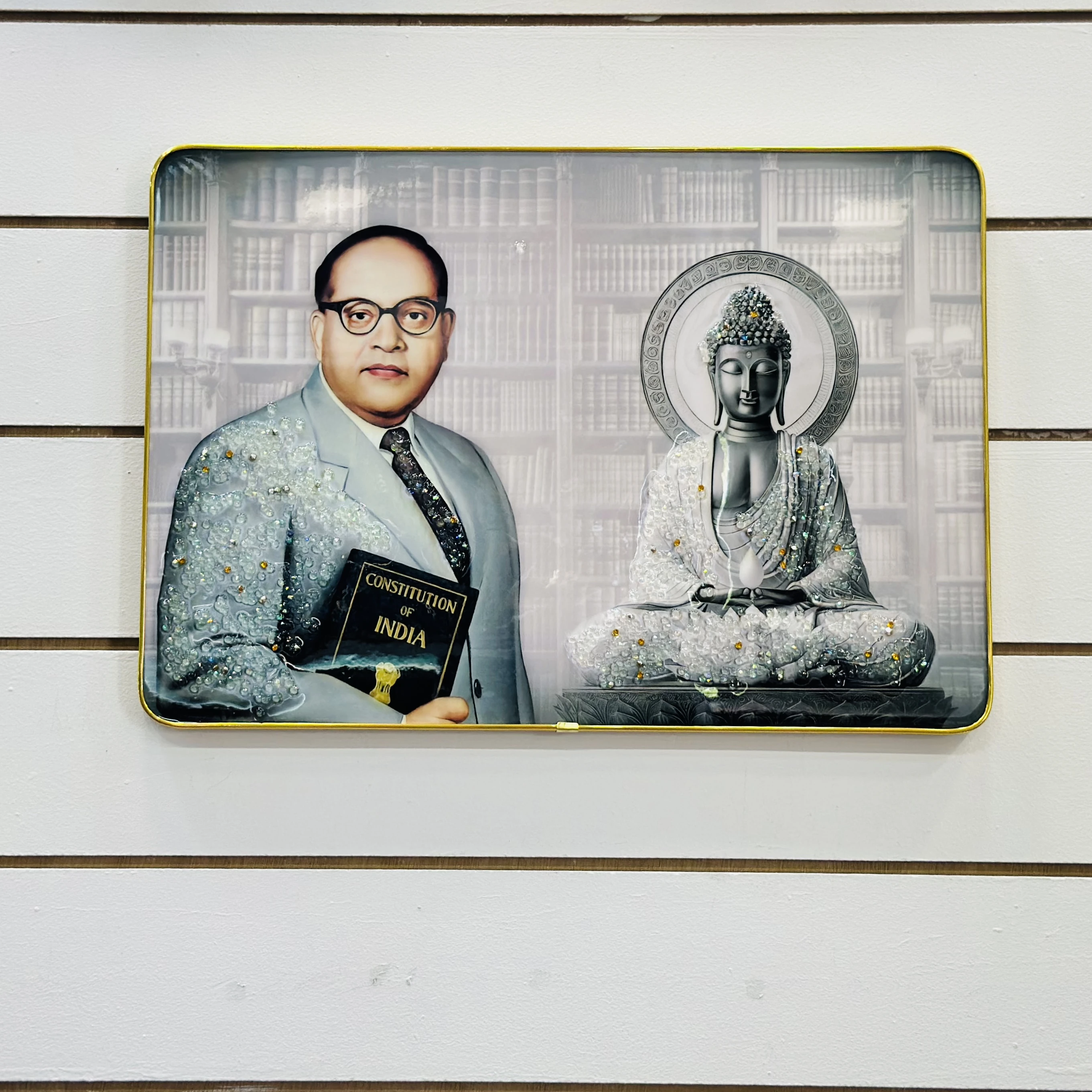 Dr. B. R. Ambedkar ad Buddha Photo Frames(SKU-WIPOQP)