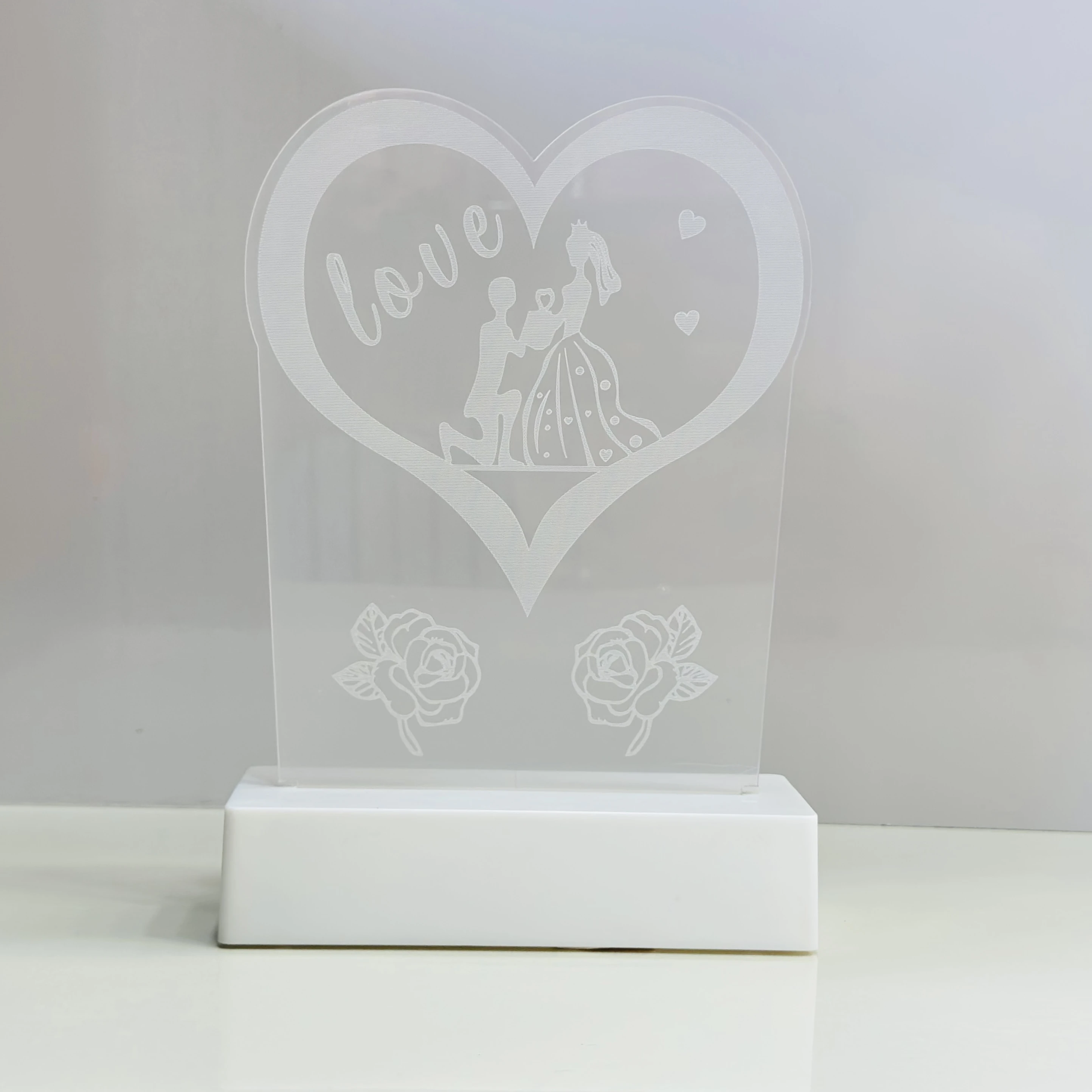 Acrylic 3D illusion LED night lamp(SKU-OL46KA)