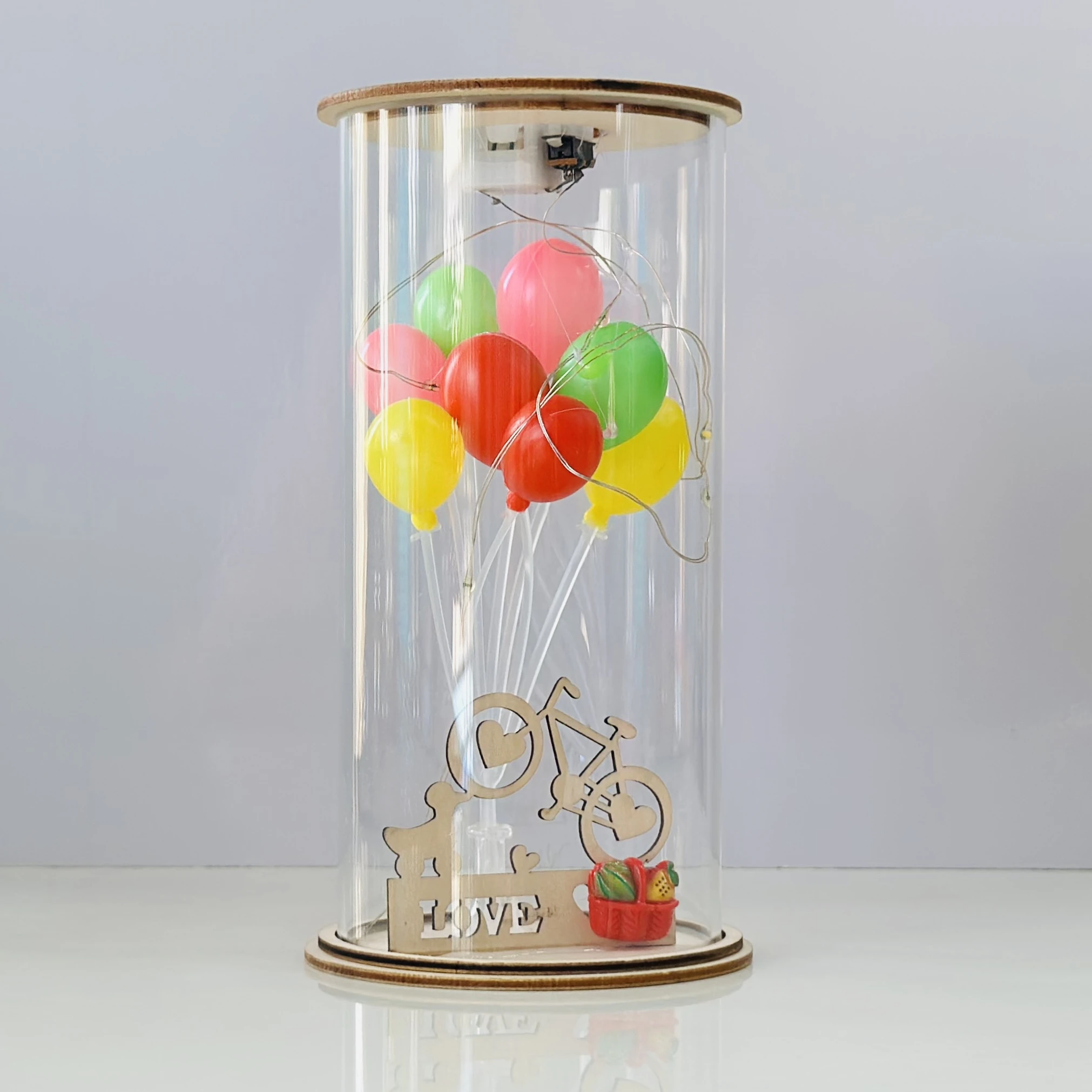 Love glass dome(SKU-Z3907G)