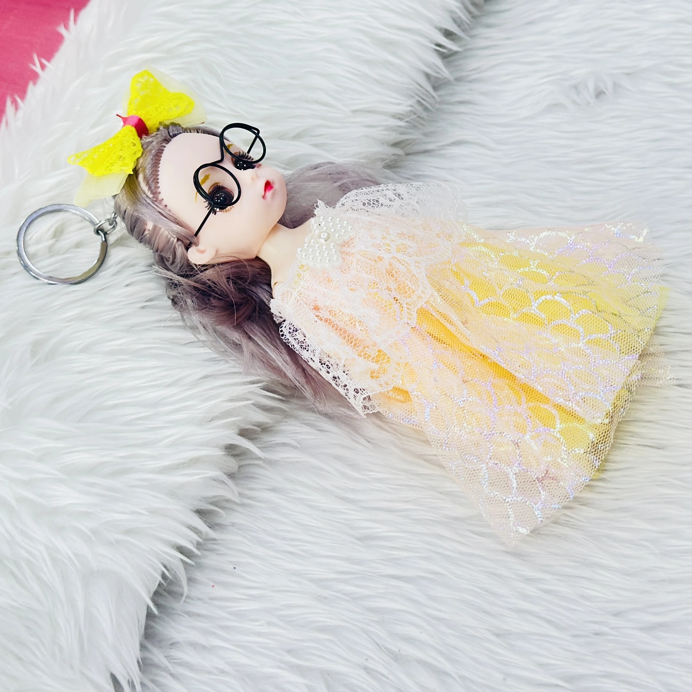 Decorative doll keychain