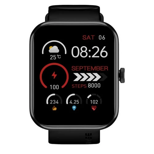 Noise ColorFit Pulse Grand 3 Smartwatch | 1.69" Display, 60 Sports Modes, Heart Rate & SpO2 Monitor (Jet Black)