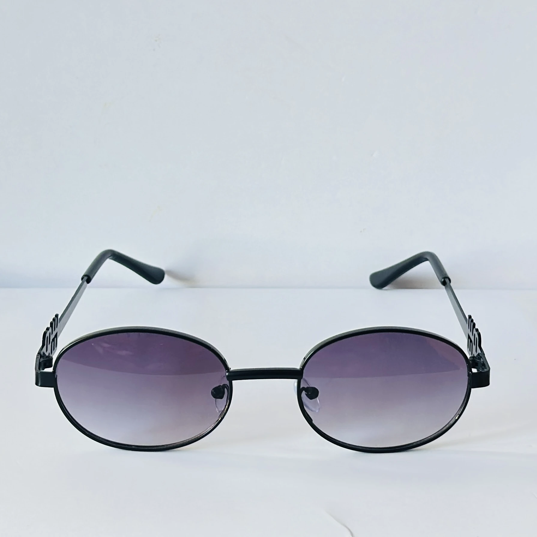 Mont Davis round metal unisex sunglasses