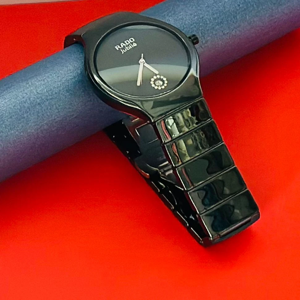 Rado integral jubile high tech black ceramic watch