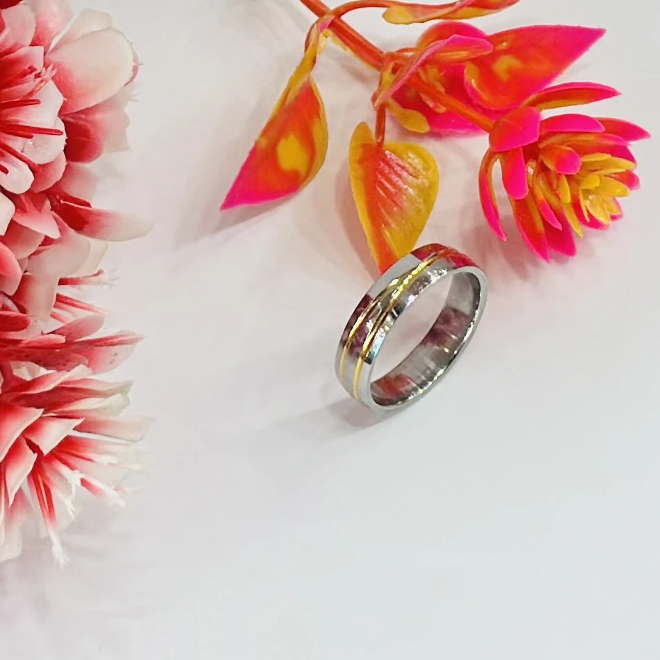 stainless steel band ring