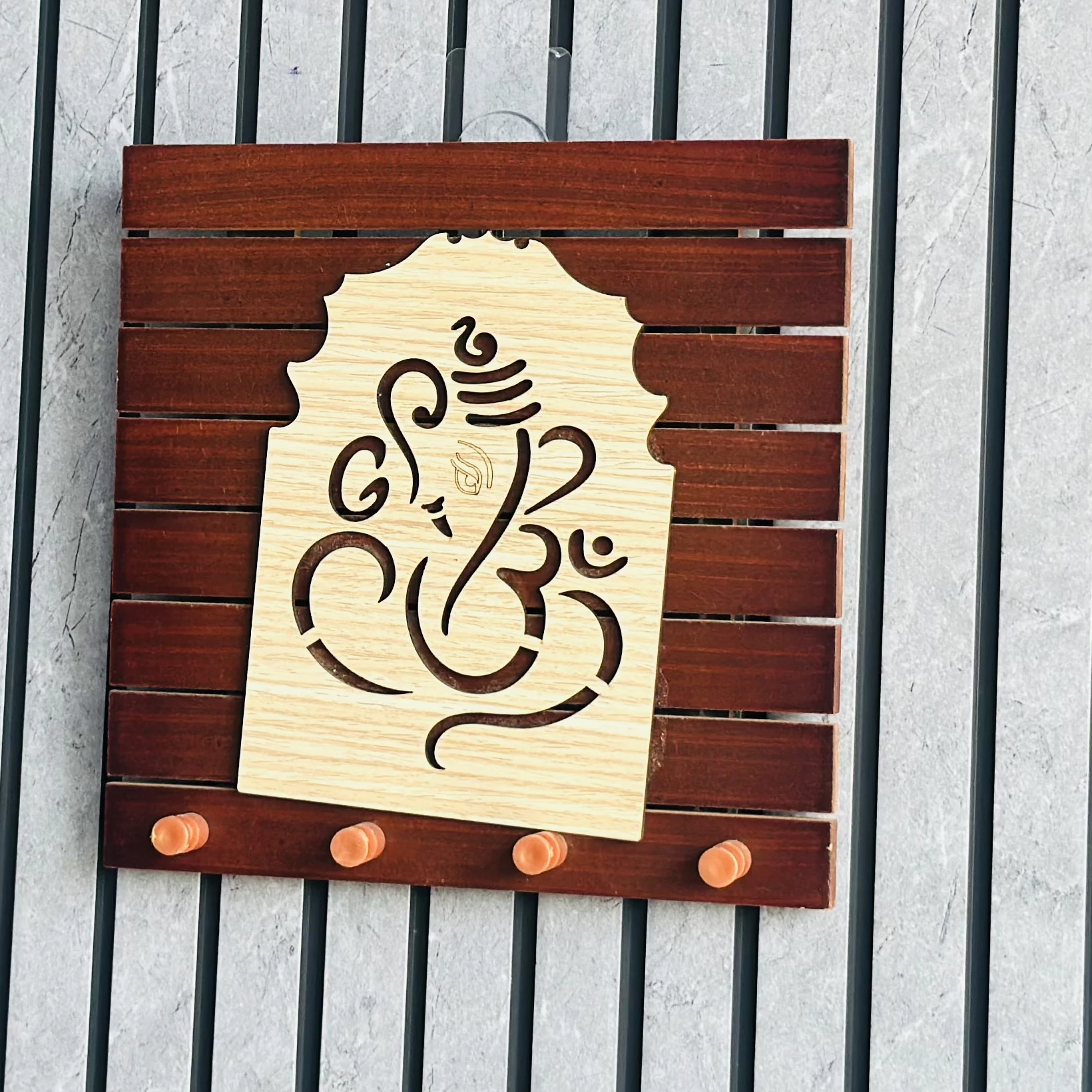 Ganpati bapa Face stencil for wall art(SKU-N5512H)