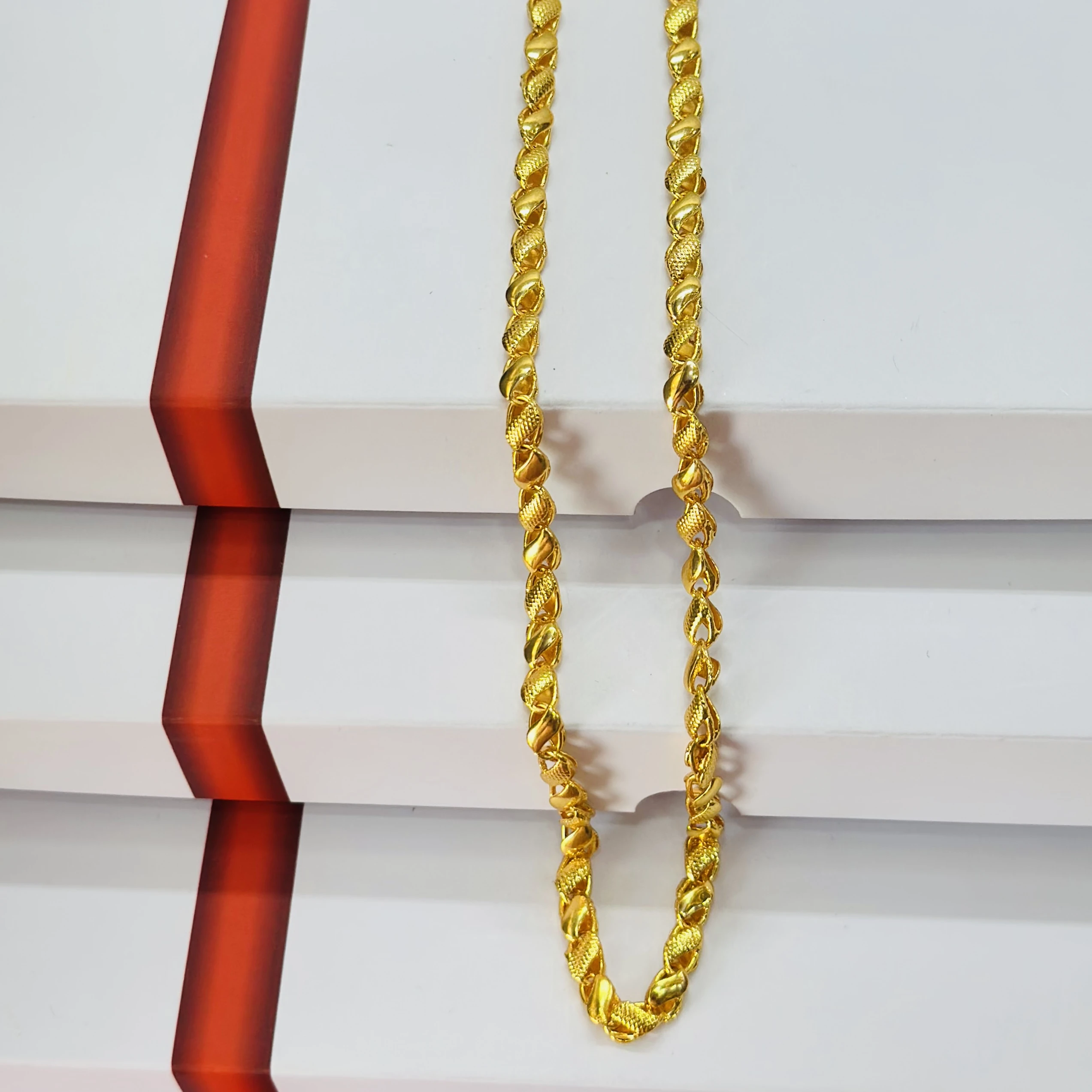 Gold plated design chain