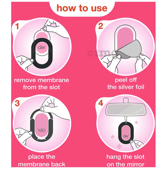 Car Air Freshener - Rose Blossom