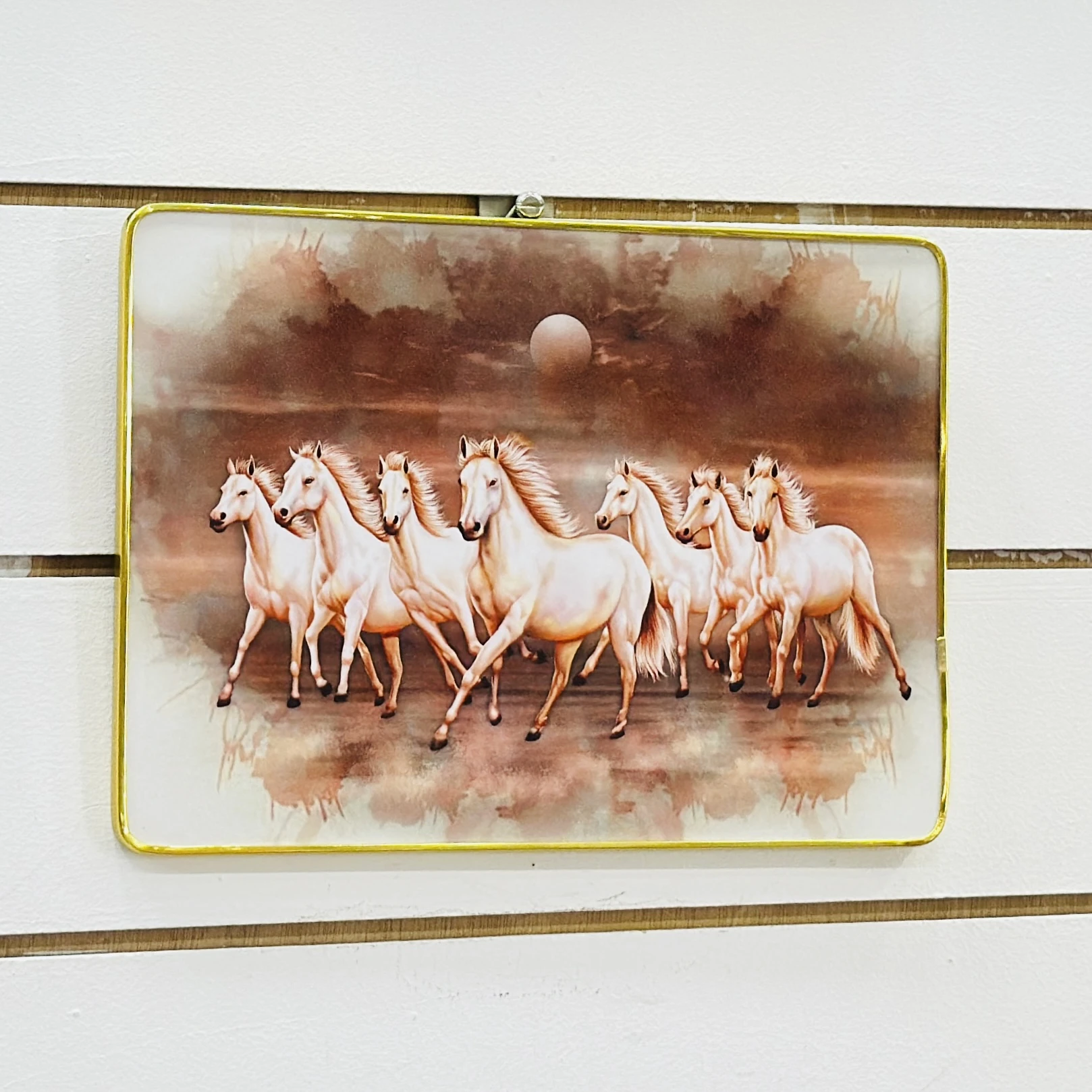 Seven Running Horses painting Frame ……Z3PT8B