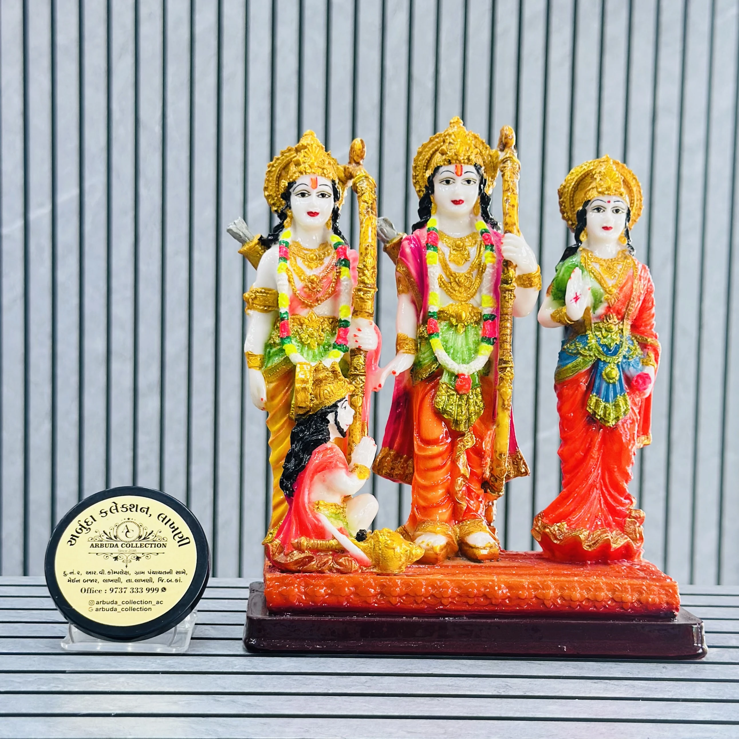 Ram Darbar marble murti