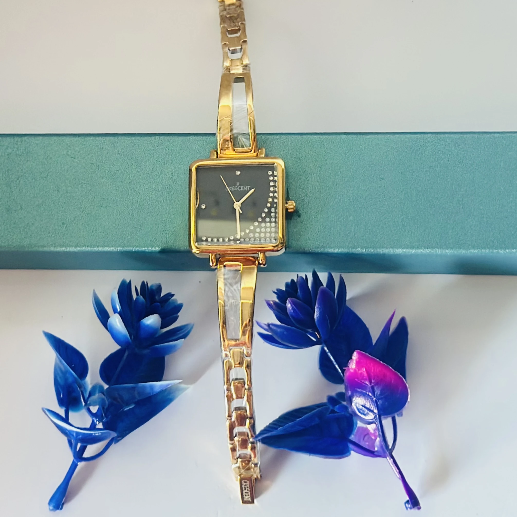 Black Roseluxe Link analog watch for women