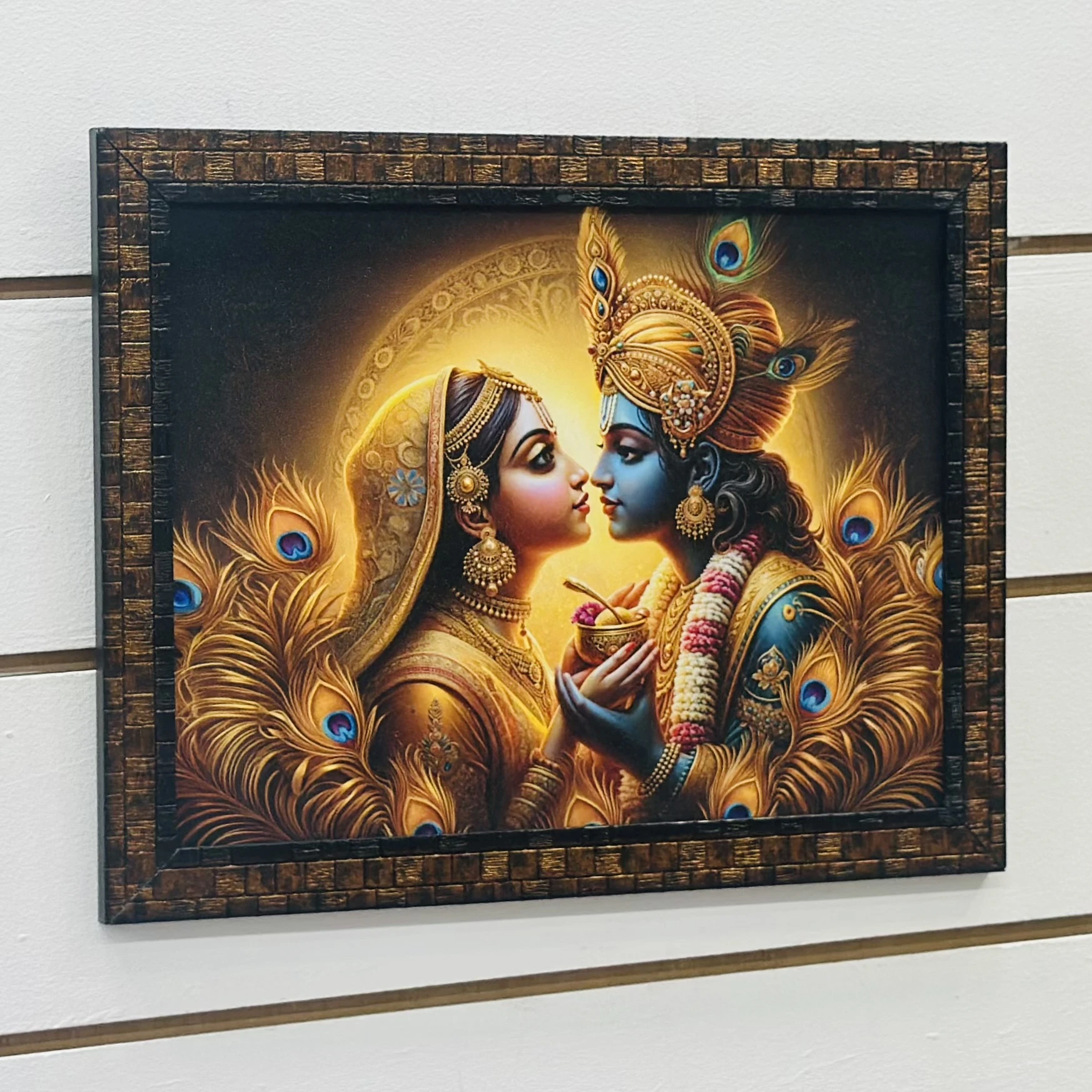 Radha Krishna Trendy Modern Art(SKU-REOUL6)