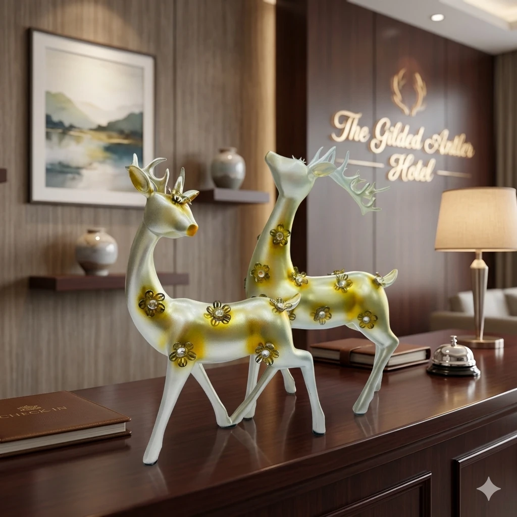 Deer Resin statues