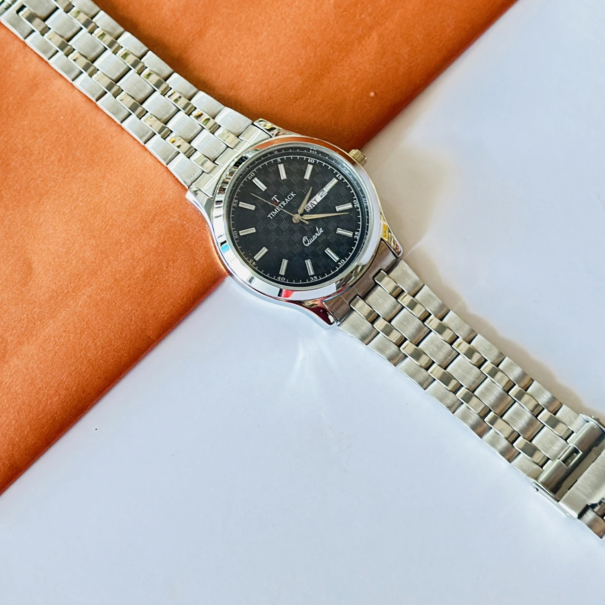 Timetrack quartz watch