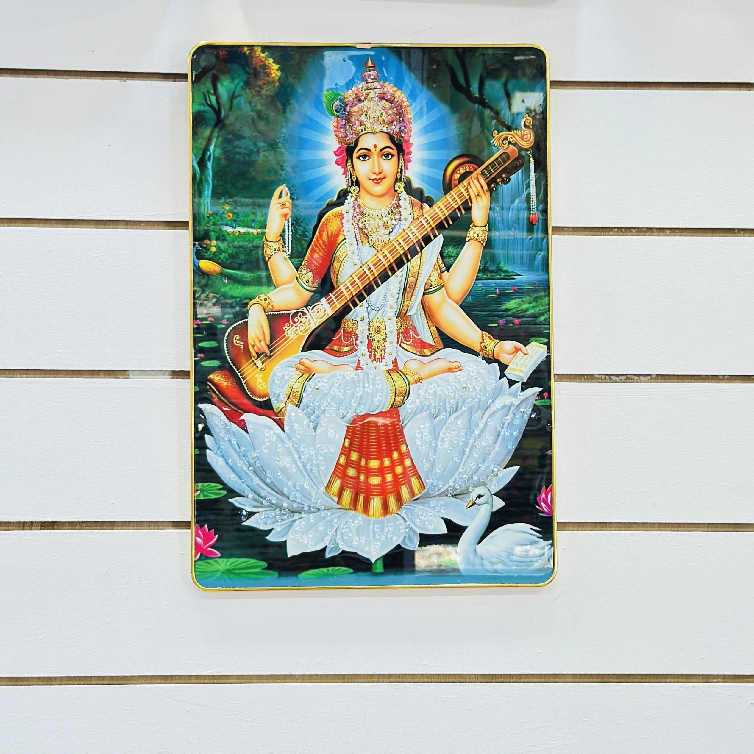 Hindu goddess Saraswati,……STF5PN