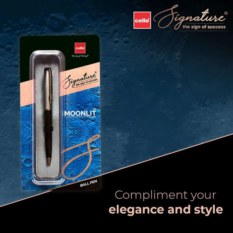 Cello Signature Moonlit Ball Pen.
