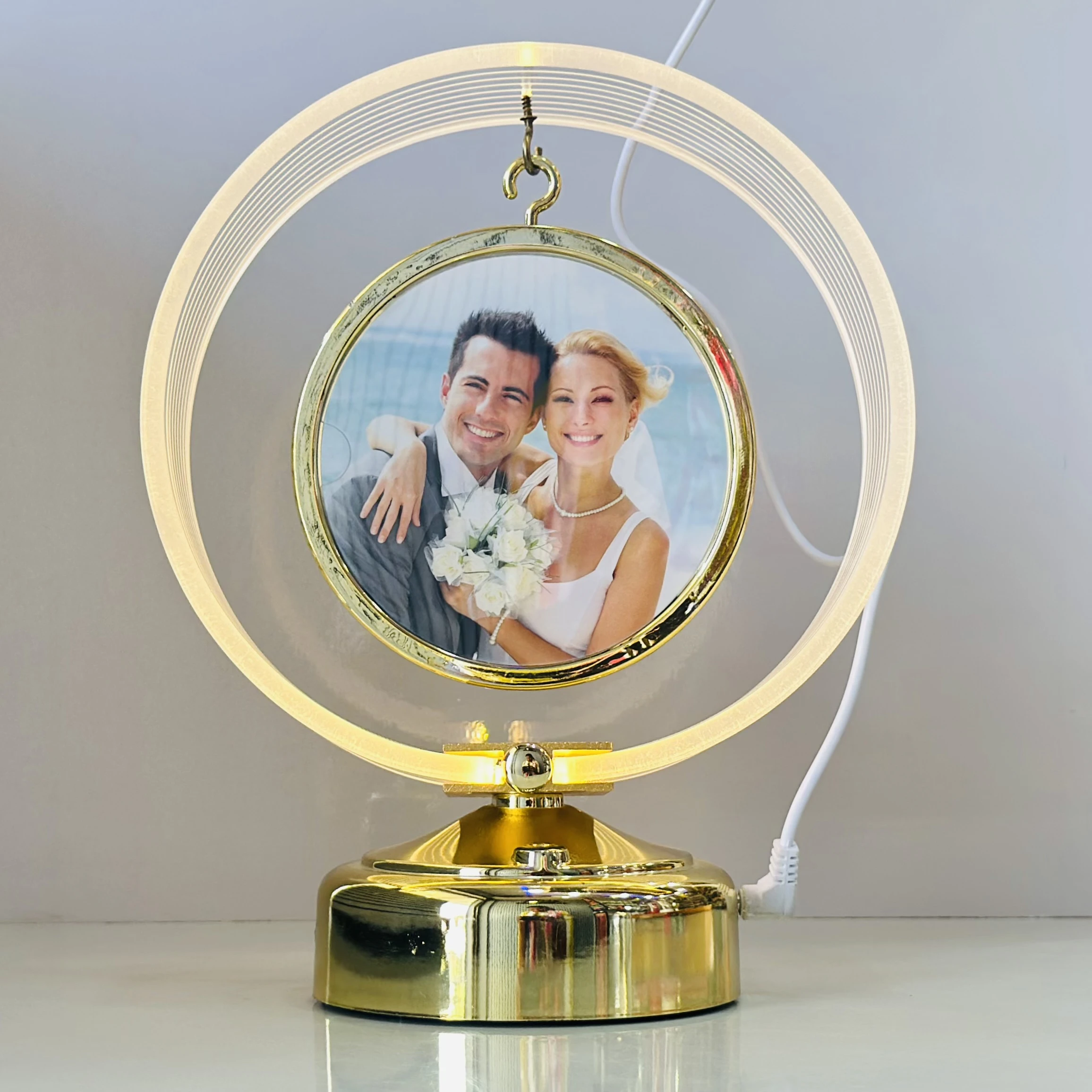 LED Table Lamp with Photo Frame(SKU-HUO4ZO)