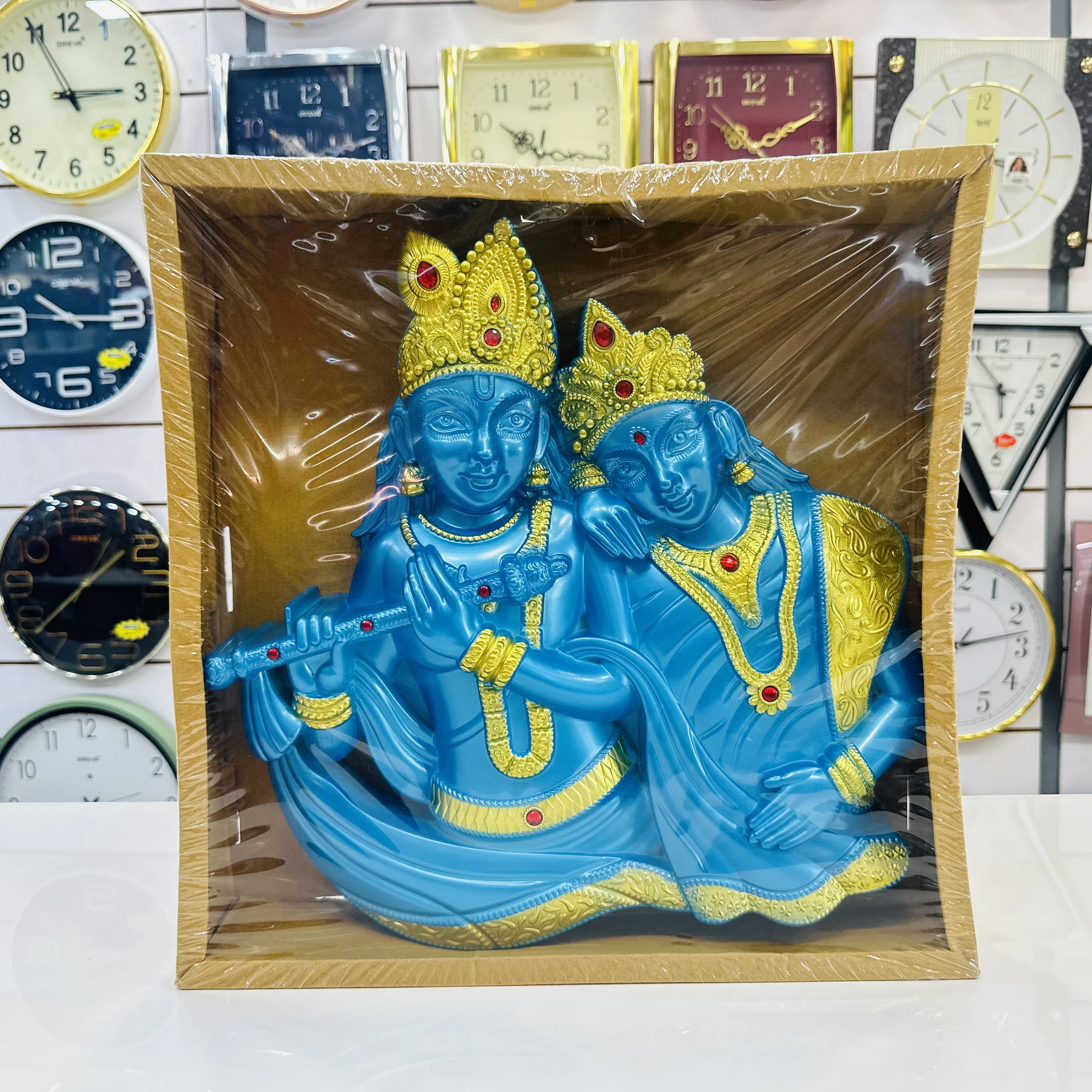 Radha Krishna Idol/Wall Hanging(SKU-WTGBTG)