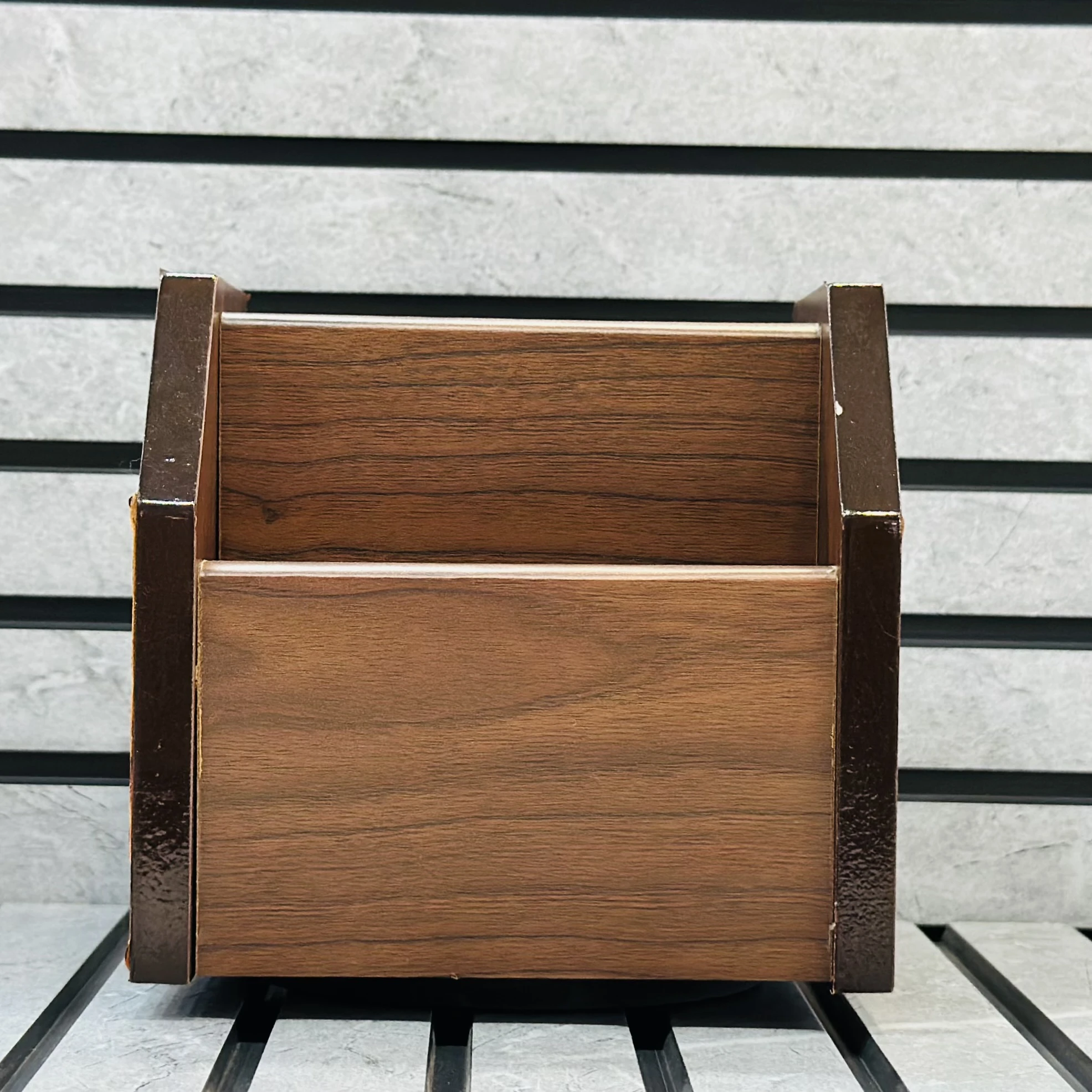 Wooden desk organizer (SKU-TCL449)