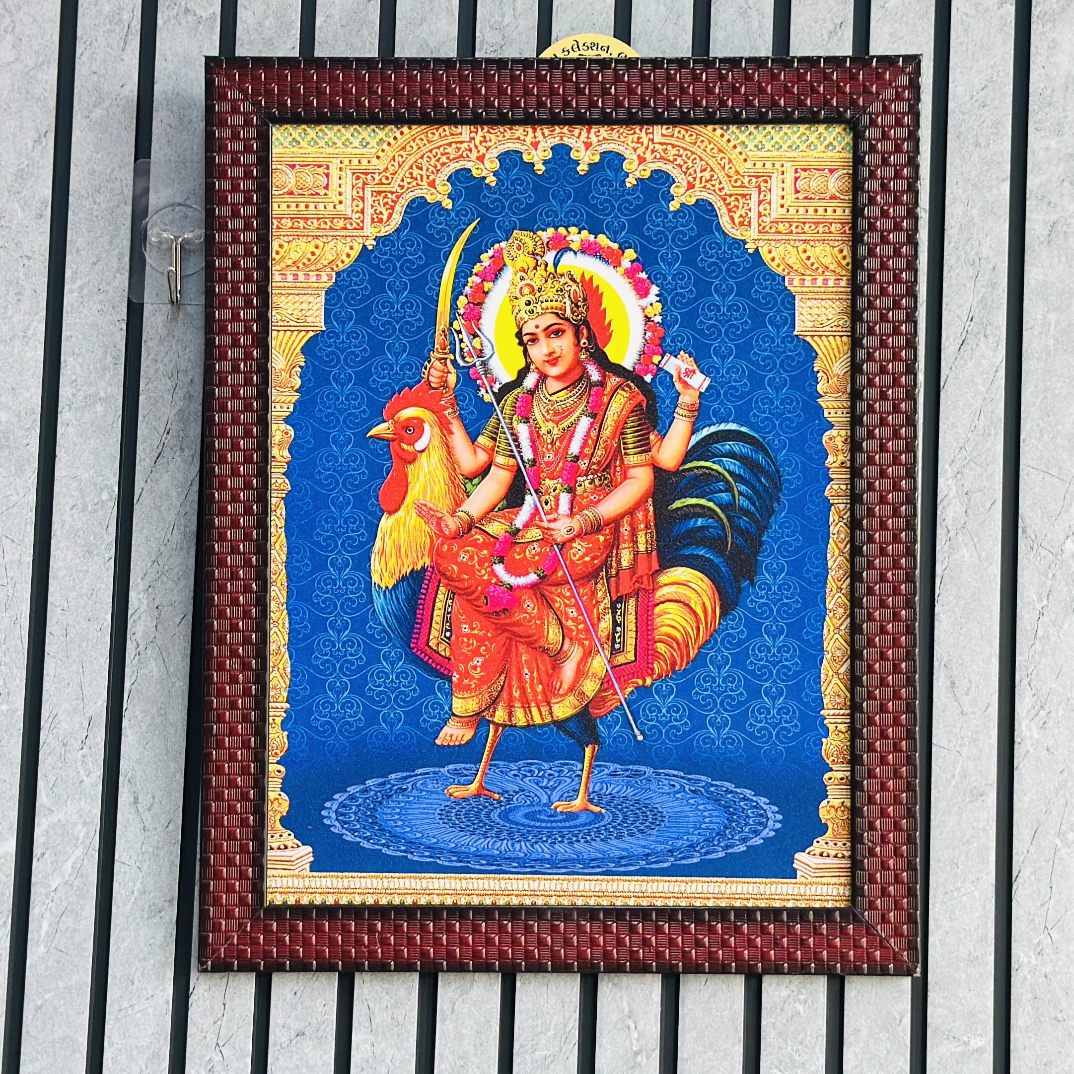 Bahuchar mataji frame (SKU-JOL4DF)