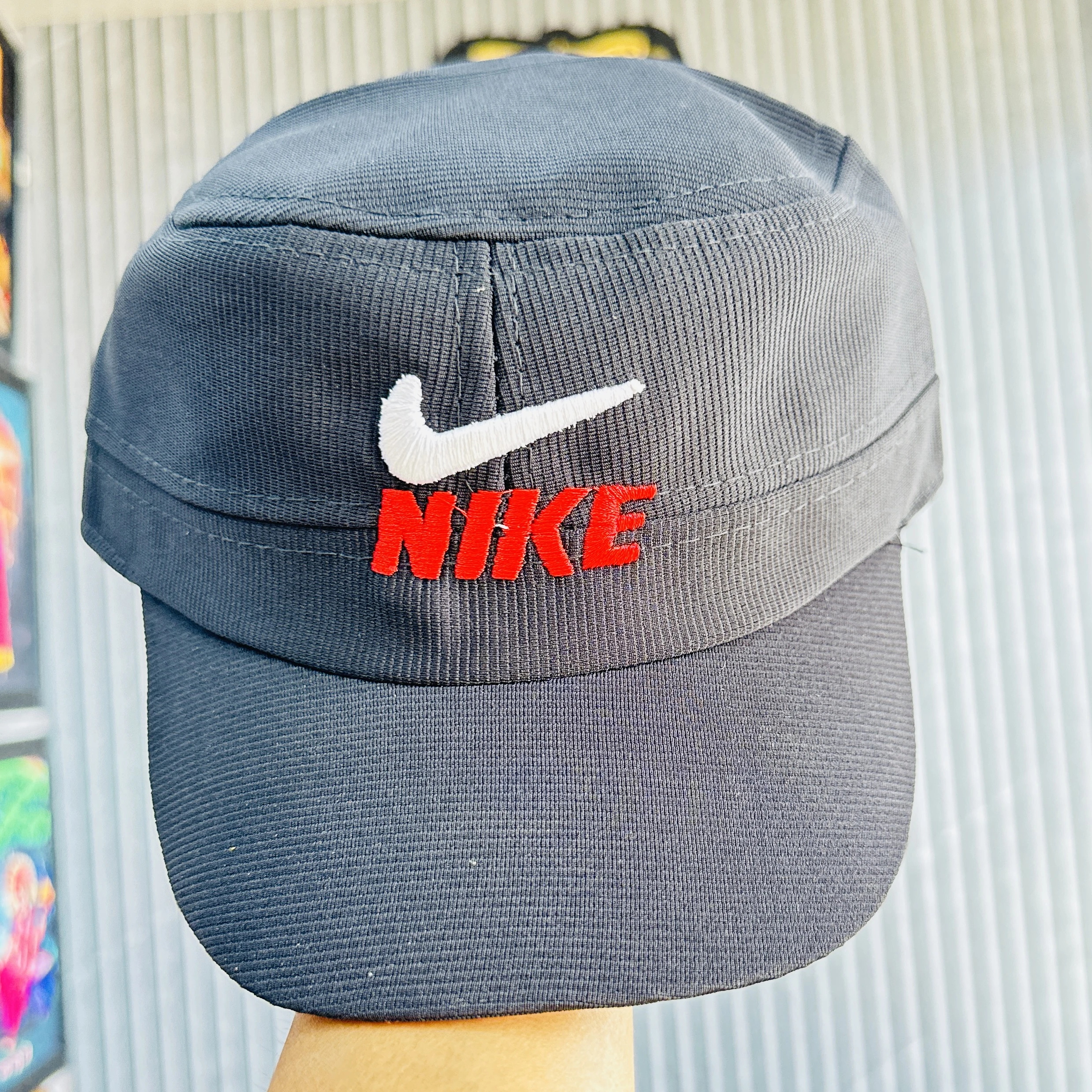 charcoal grey Nike brand baseball cap