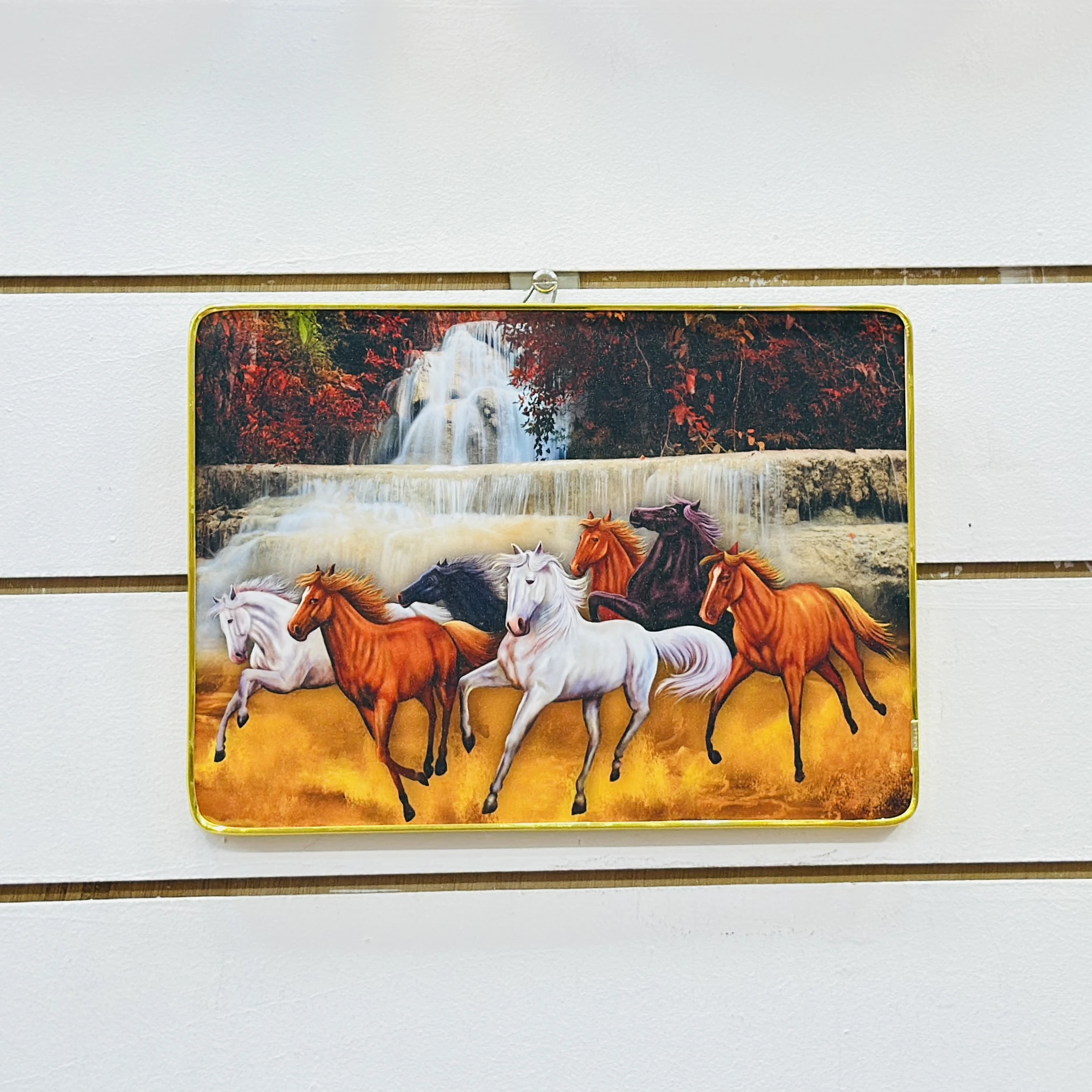 Seven Horses Vastu Painting……ZC09AW