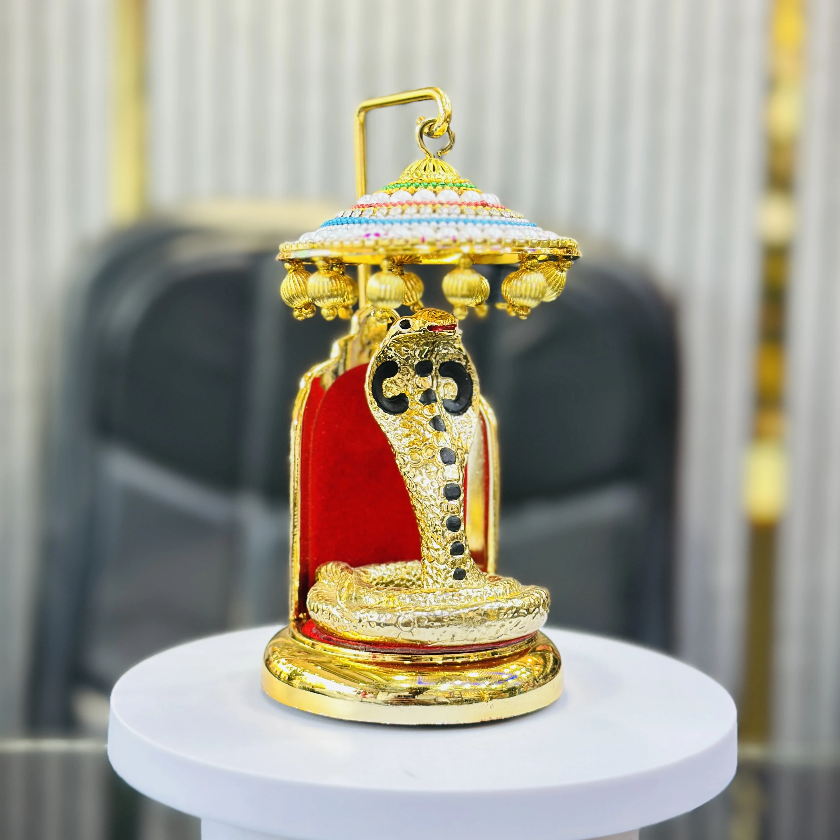 Gold Plated Goga bapa murti