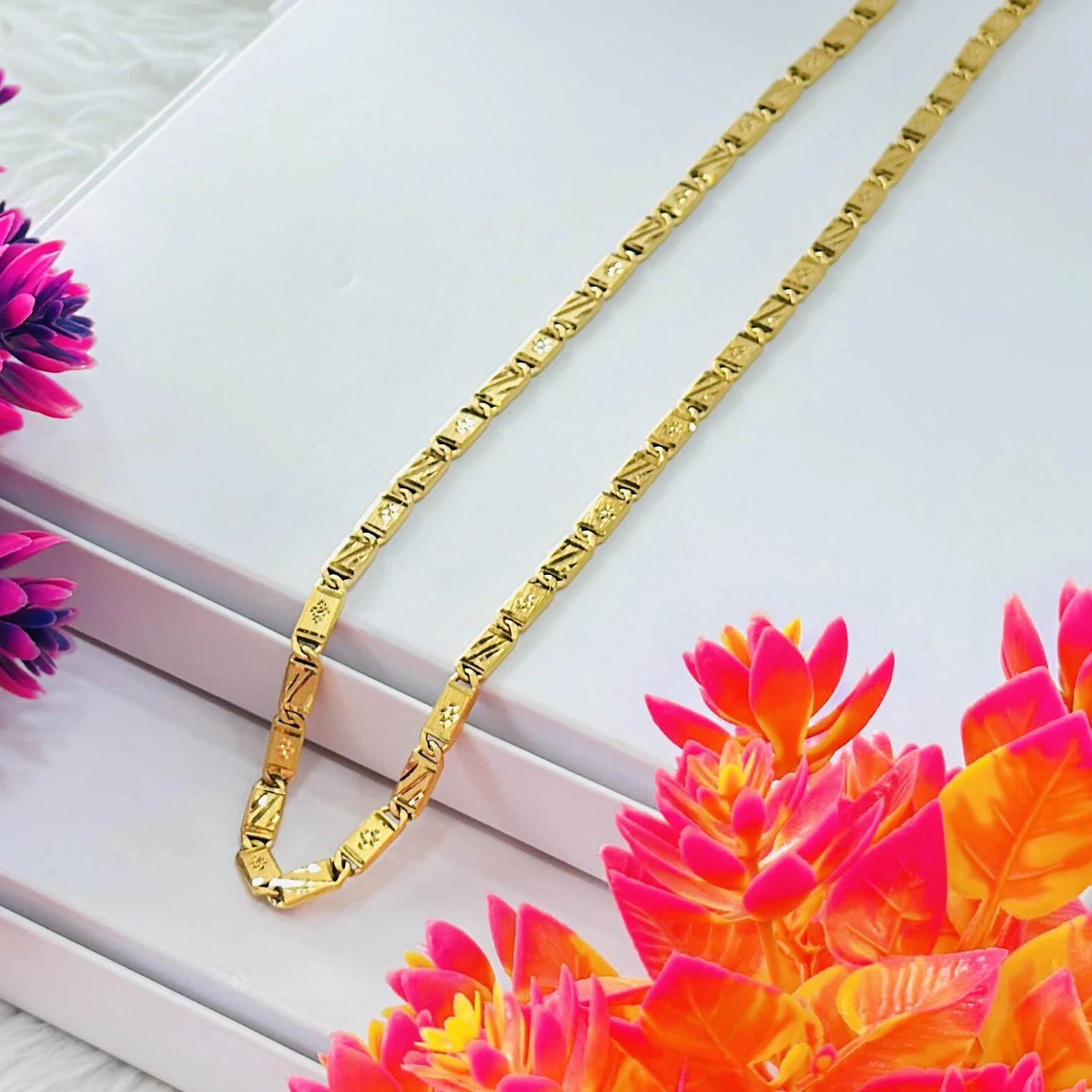 Gold plated Nawabi chain