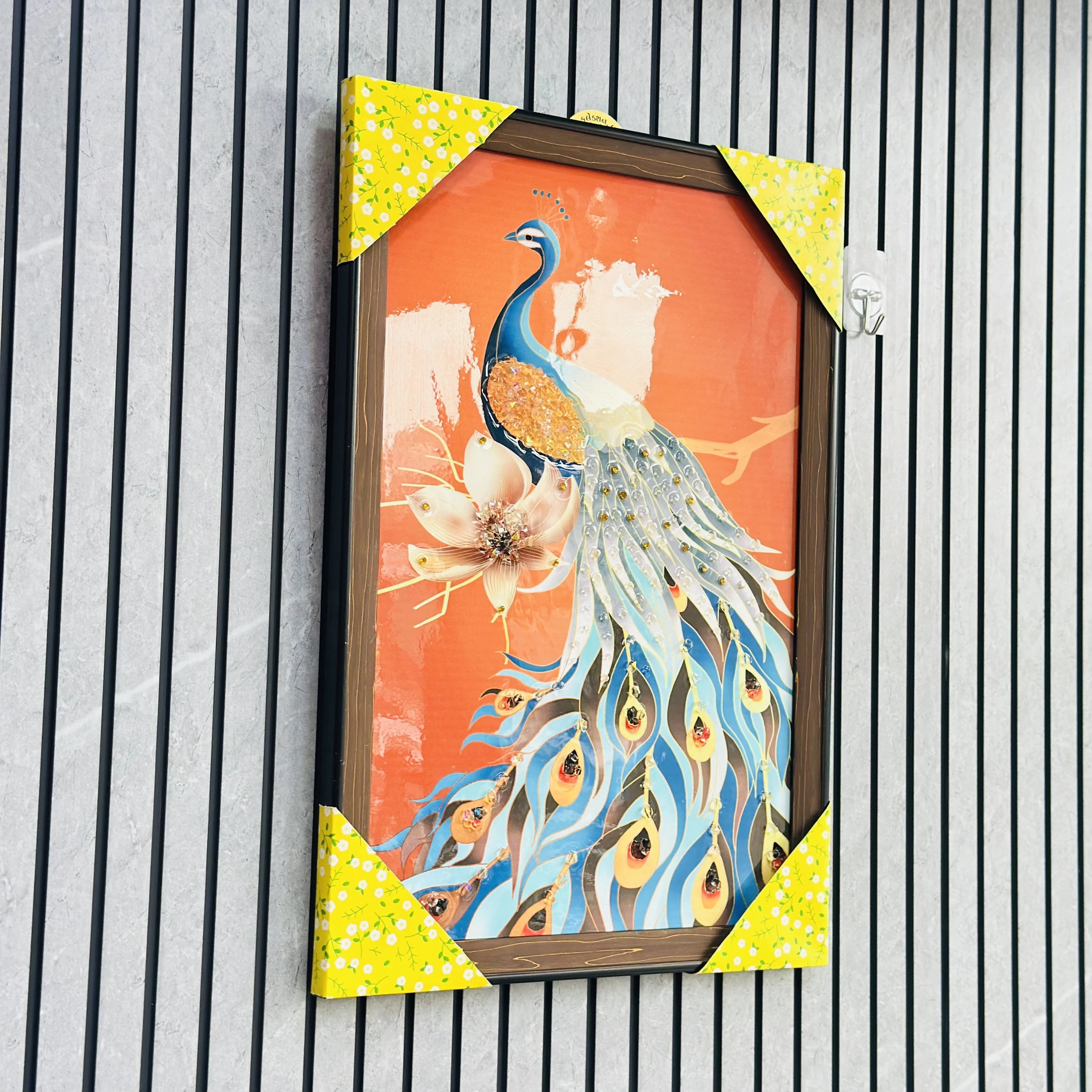 peacock wall art(SKU-L1MU48)