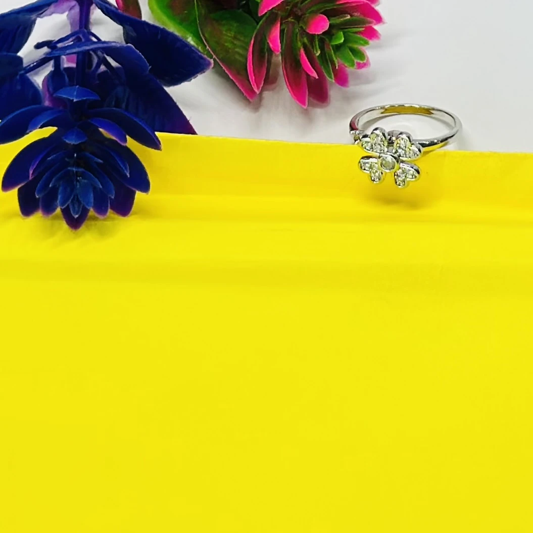 Silver -plated, adjustable toe ring