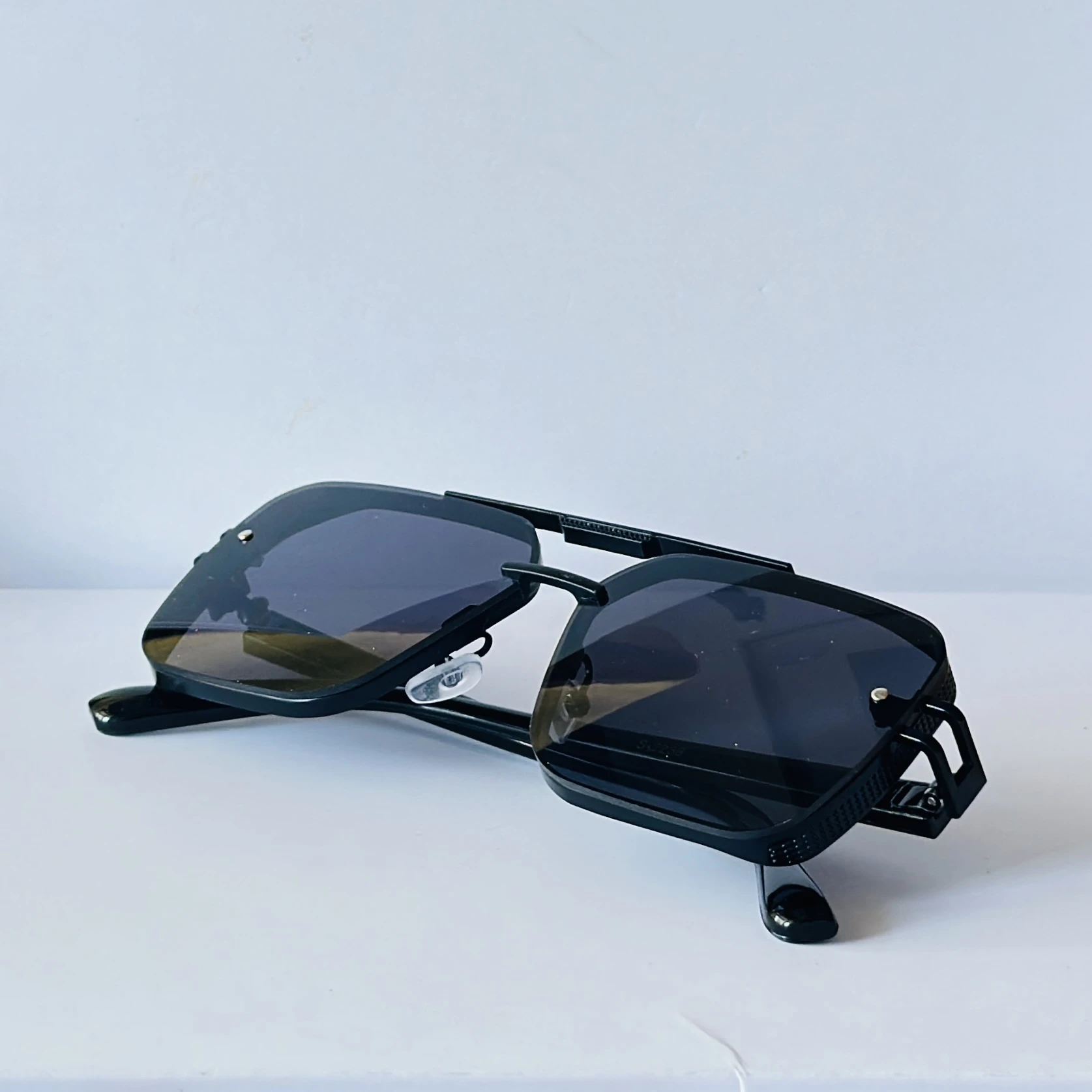 Black & Gunmetal Men's Sunglasses