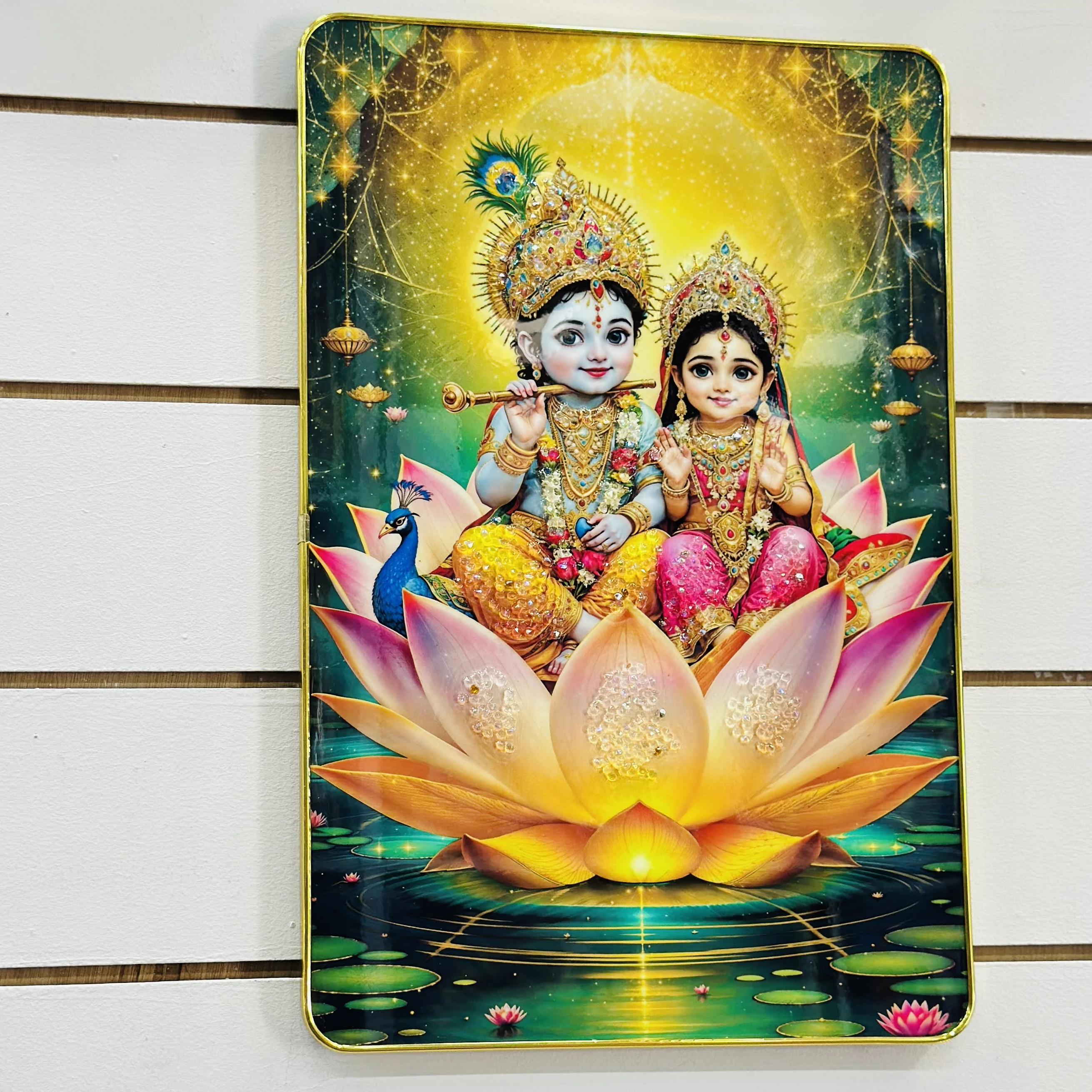 Little Radha Krishna Frame (SKU-76HVKI)