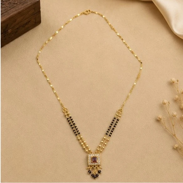 Jewels Nest gold-plated mangalsutra