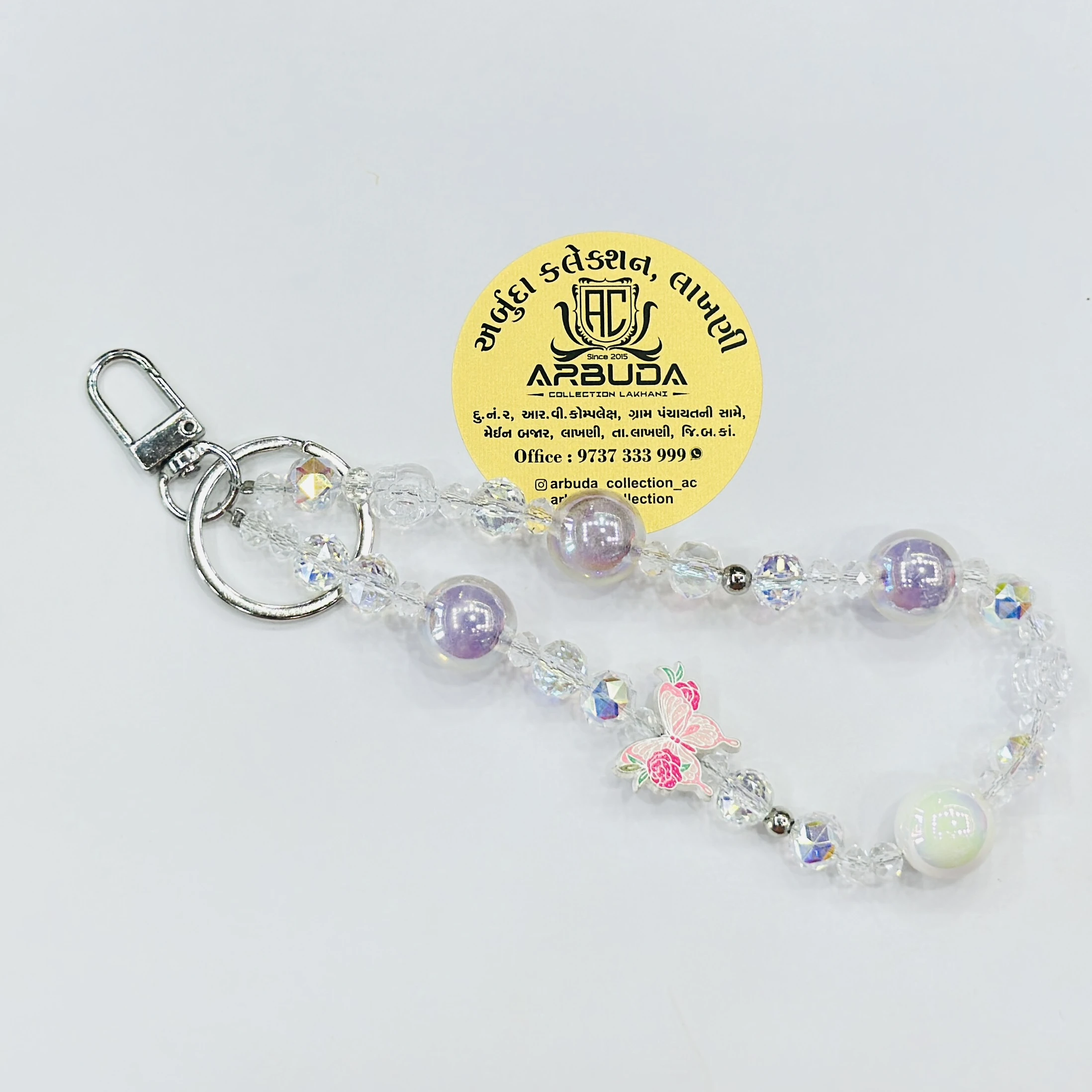 Crystal Girls Keychain