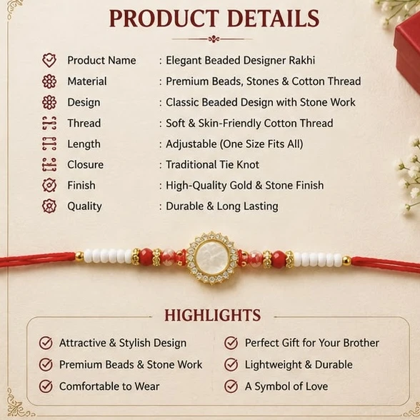Royal Design Rakhi