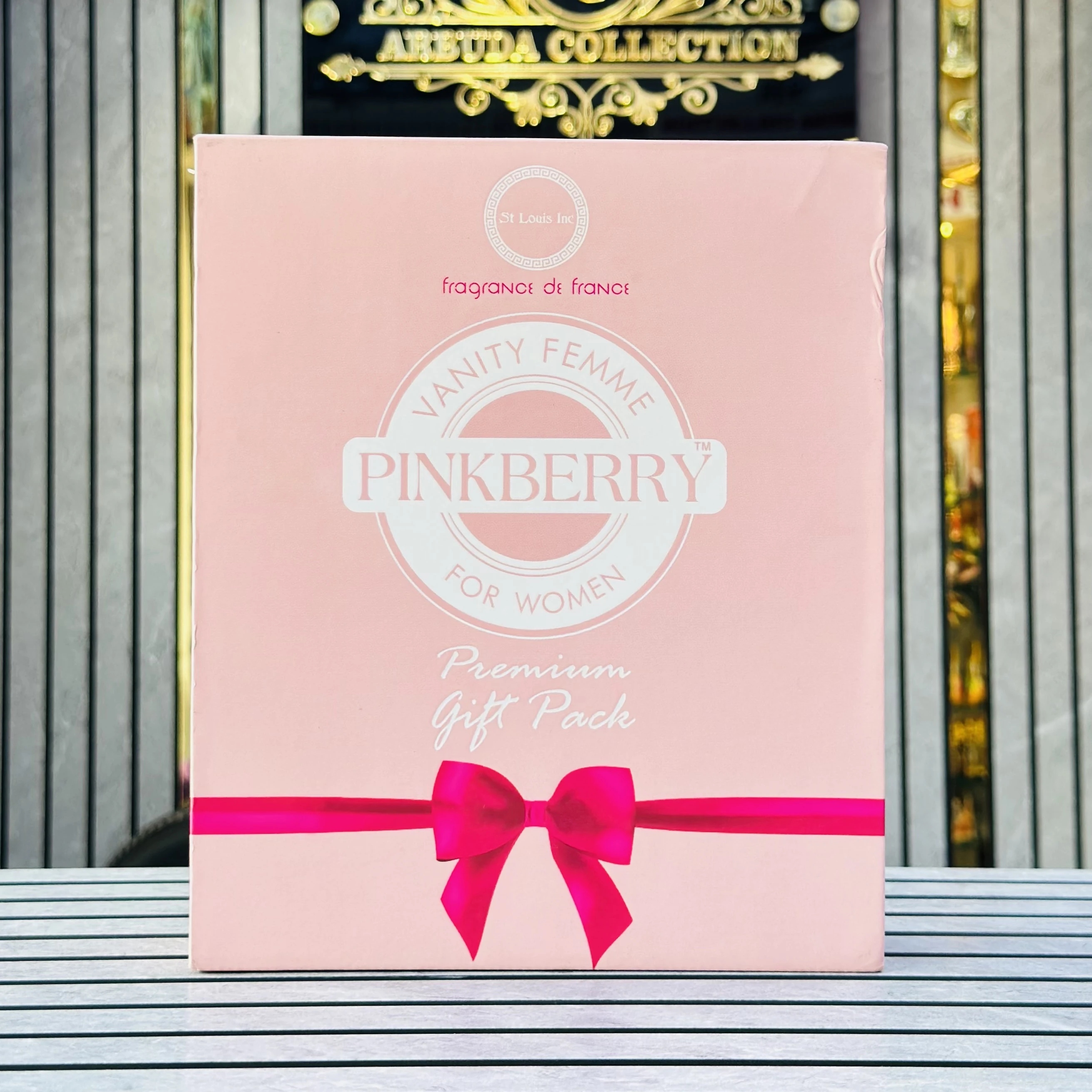 Pink berry gift set
