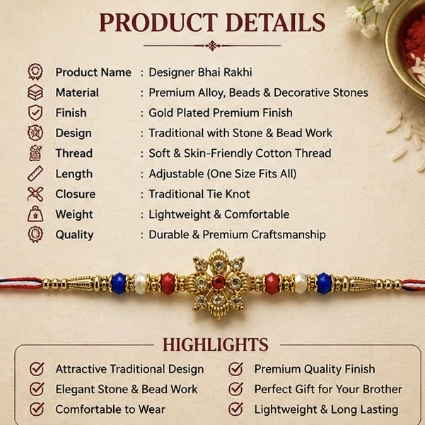 Premium Rakhi Design