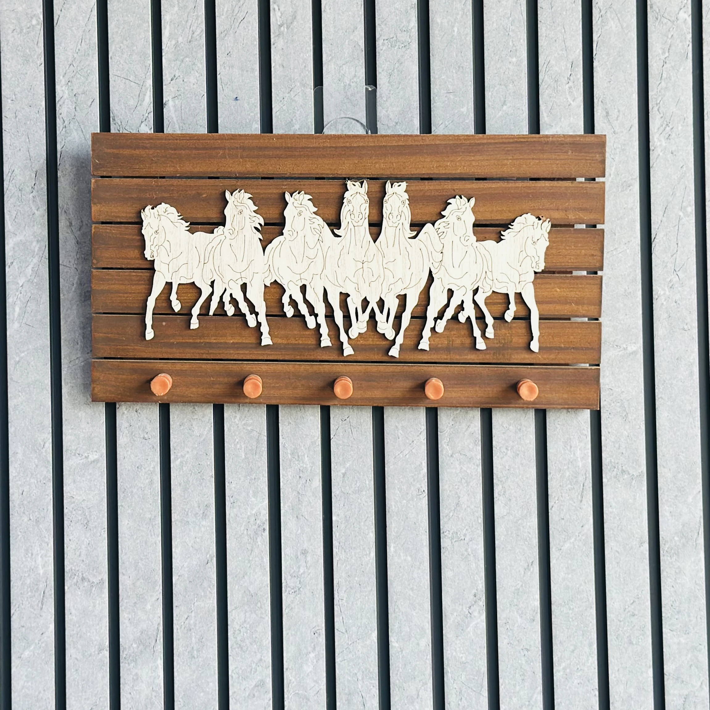 Wooden key holder (SKU-JH50ZD)