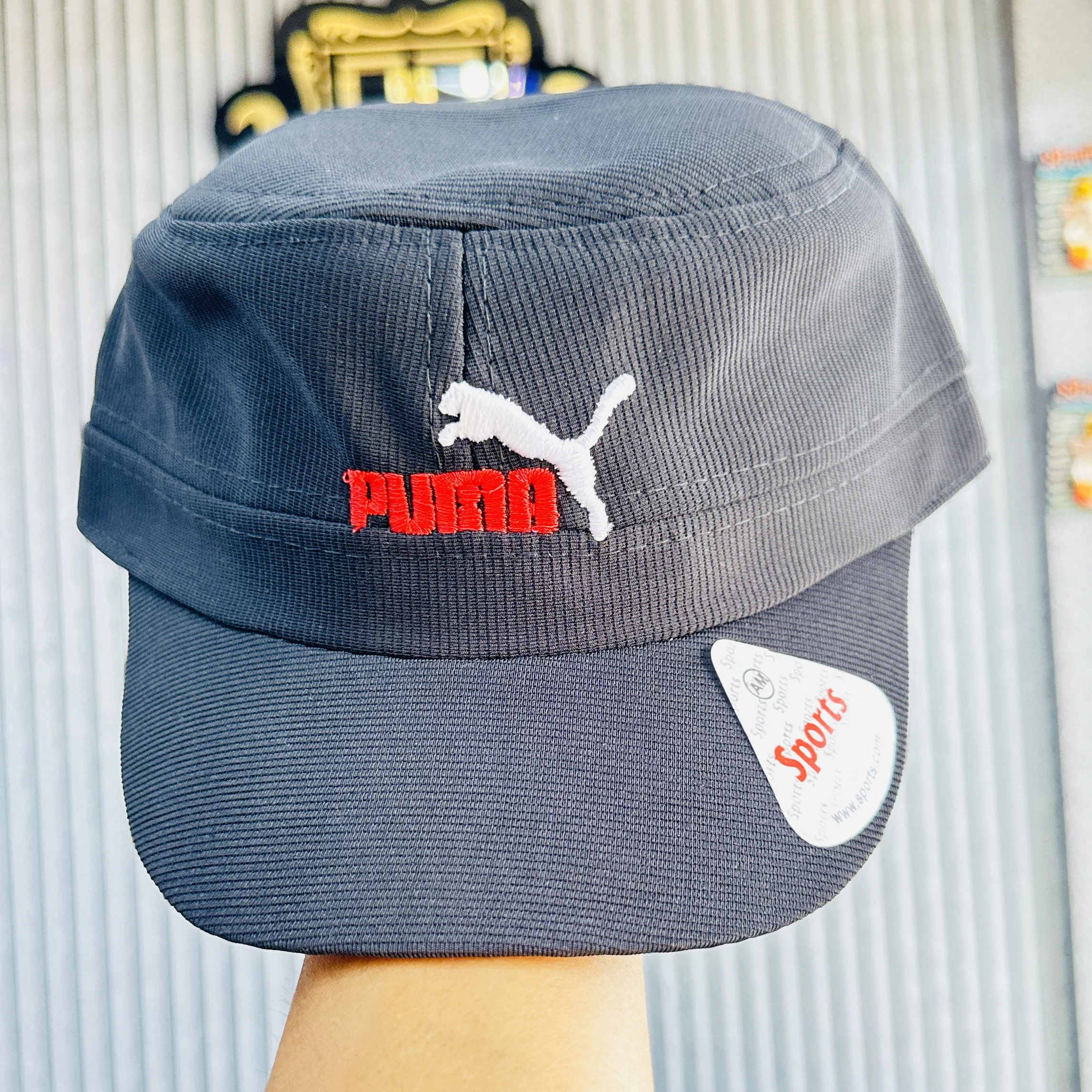 appears to be an Adidas brand sports cap