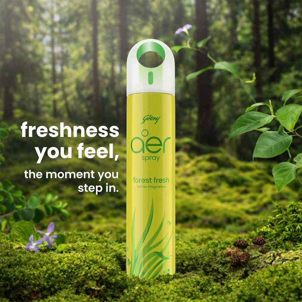 Godrej aer Spray in the Forest Fresh home fragrance