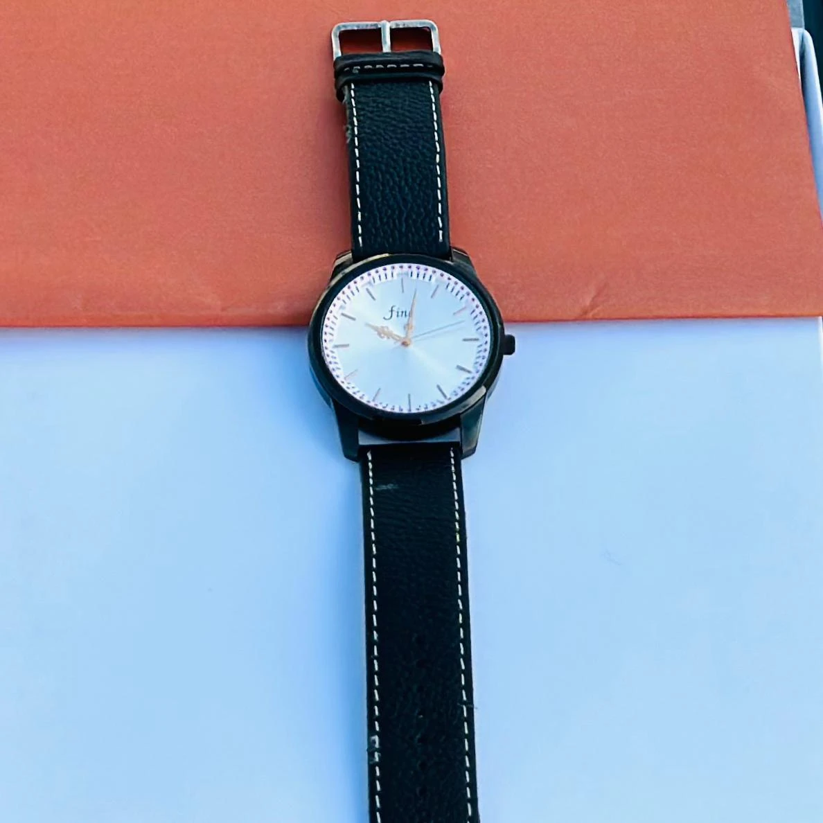 Black analog watch For man’s