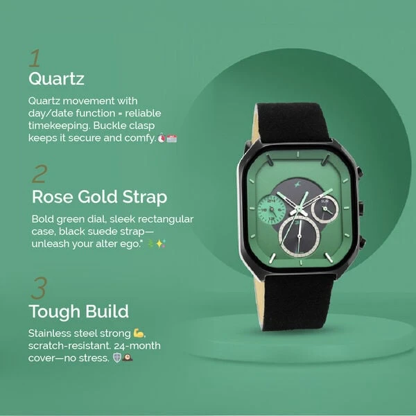 Fastrack After Dark Analog Watch,