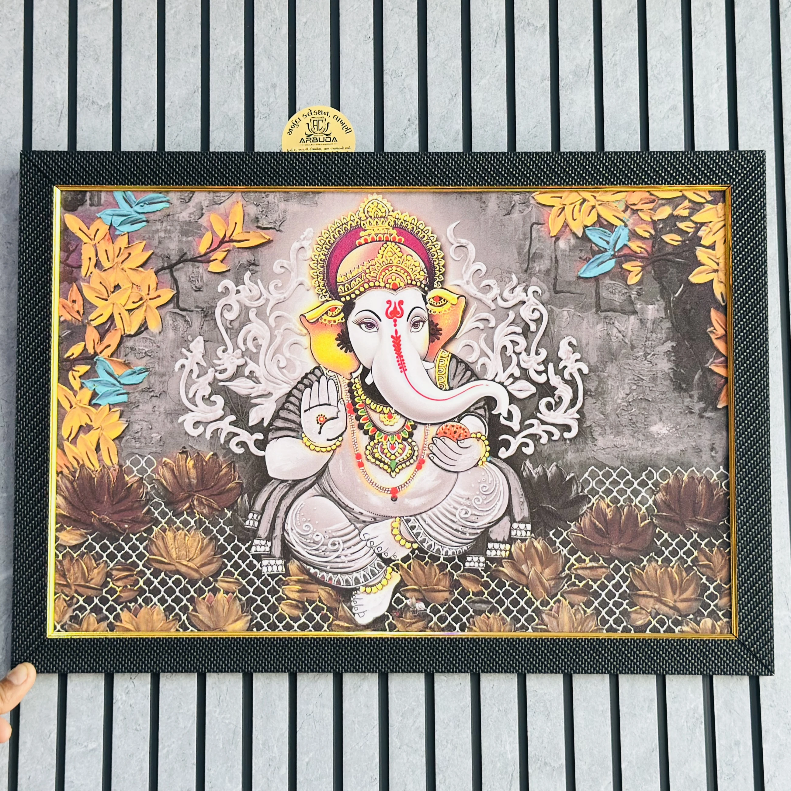 Ganpati bapa Frame (SKU-4WZ89T)
