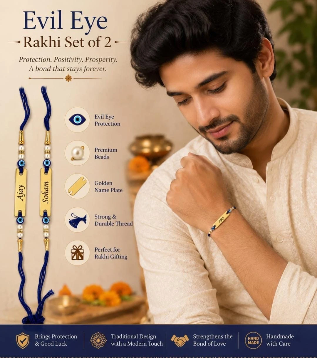 Customized Nam Rakhi